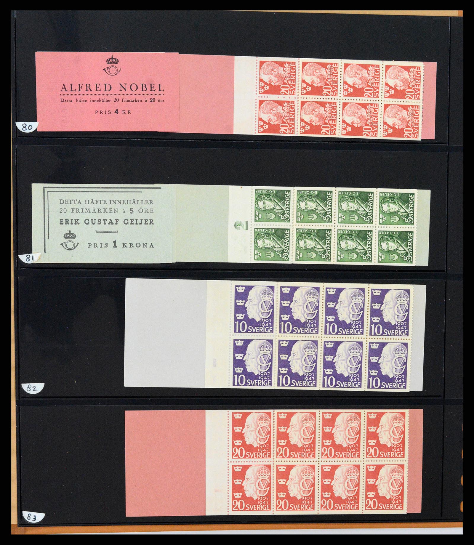 37345 095 - Postzegelverzameling 37345 Europese landen blokken.