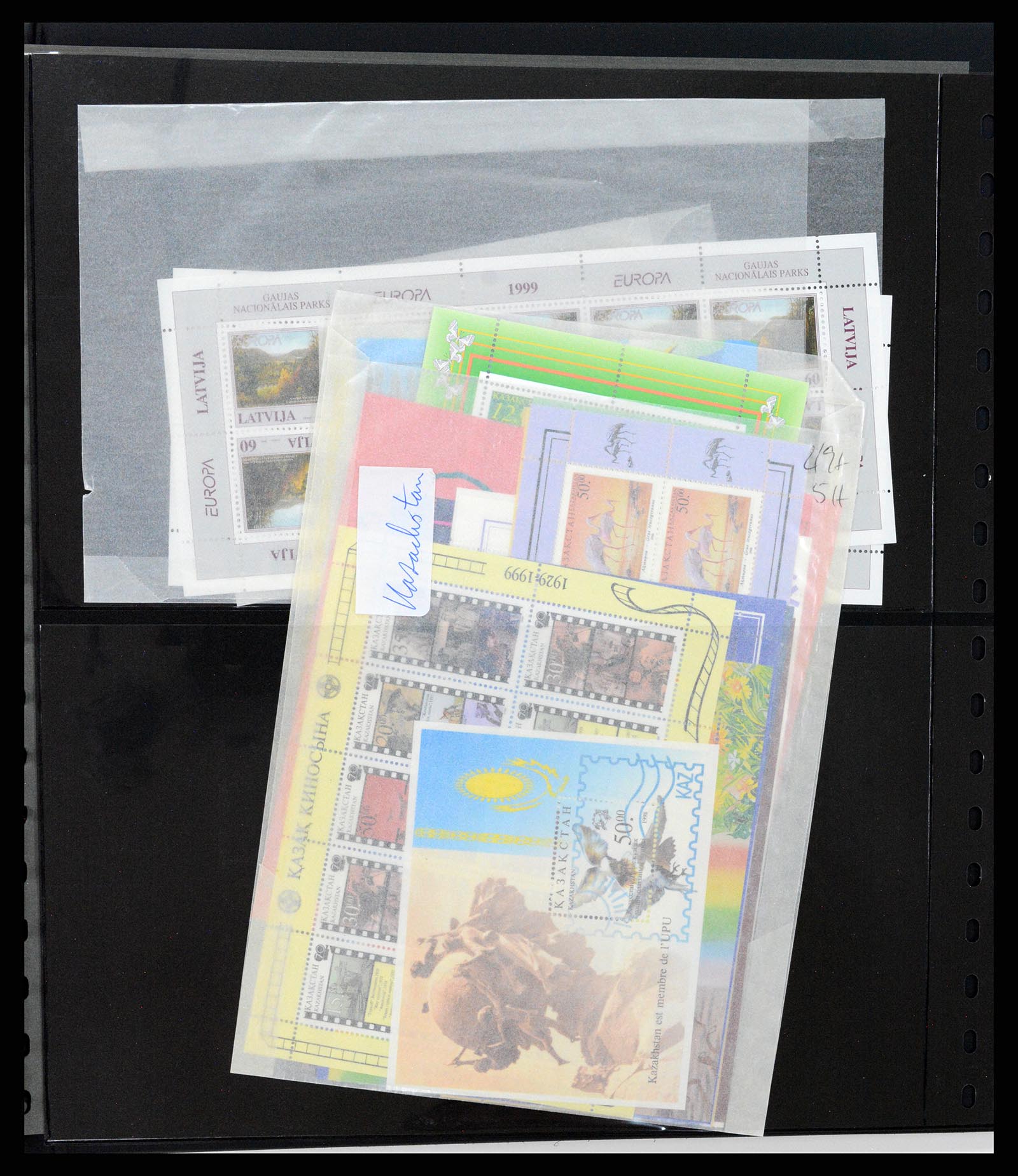 37345 301 - Postzegelverzameling 37345 Europese landen blokken.