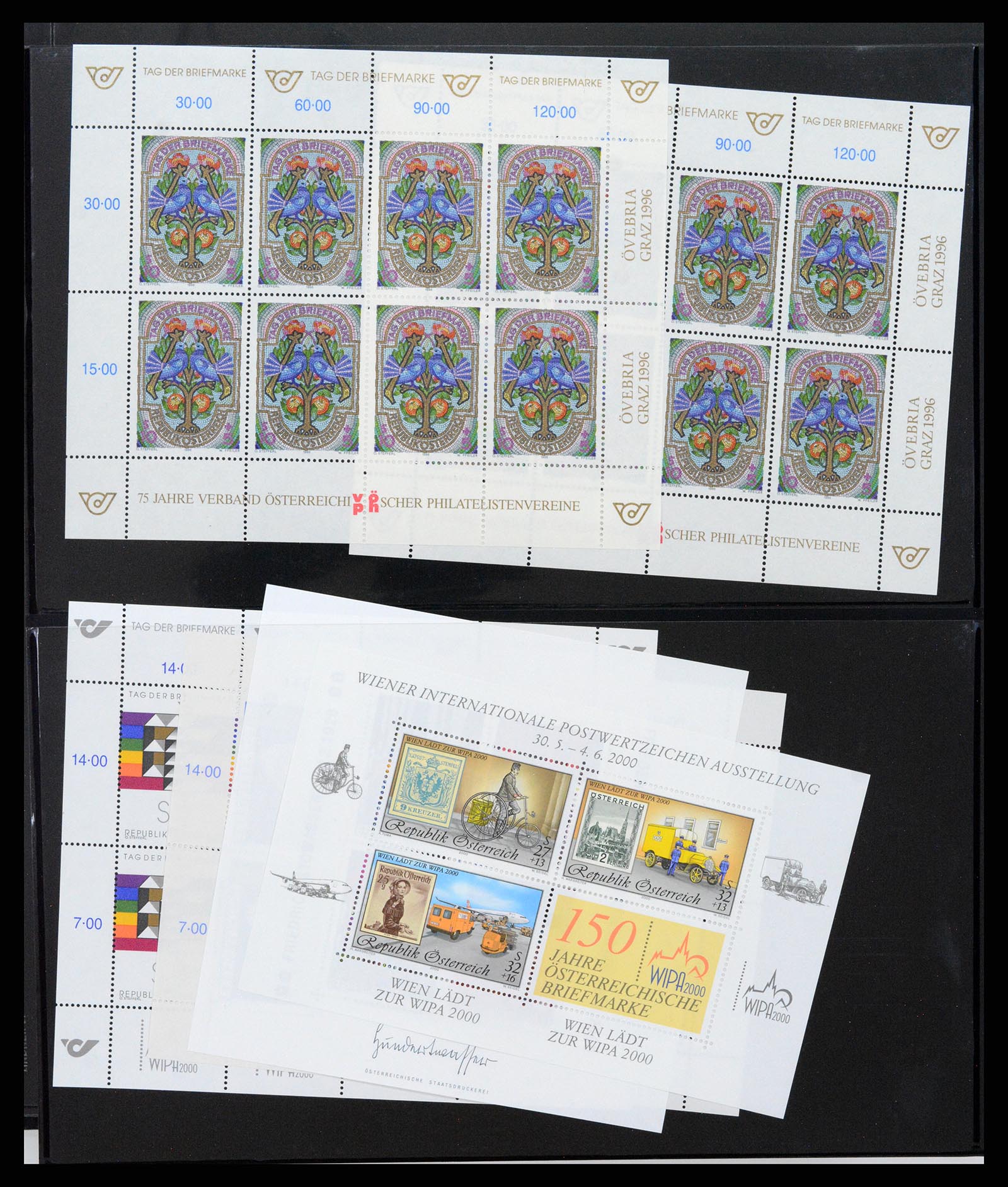 37345 307 - Postzegelverzameling 37345 Europese landen blokken.