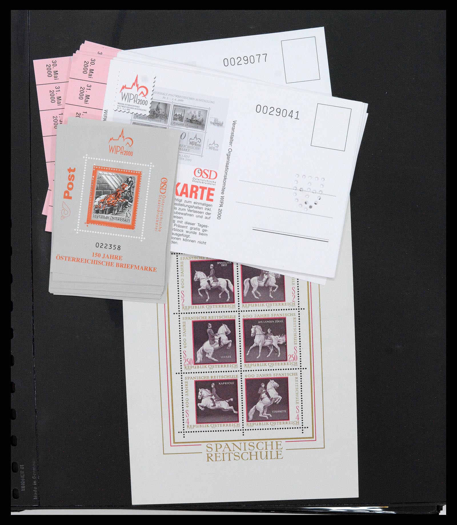 37345 308 - Postzegelverzameling 37345 Europese landen blokken.