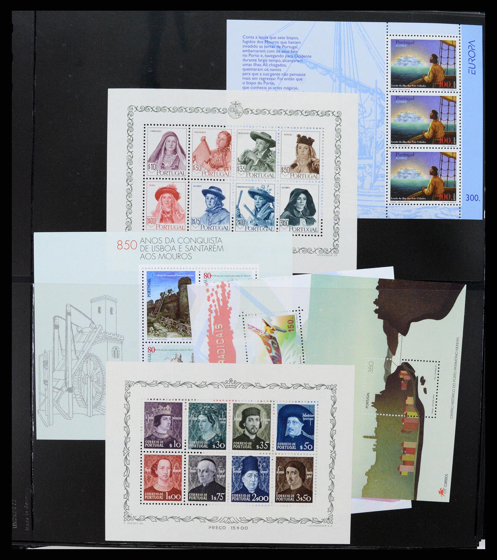 37345 312 - Postzegelverzameling 37345 Europese landen blokken.