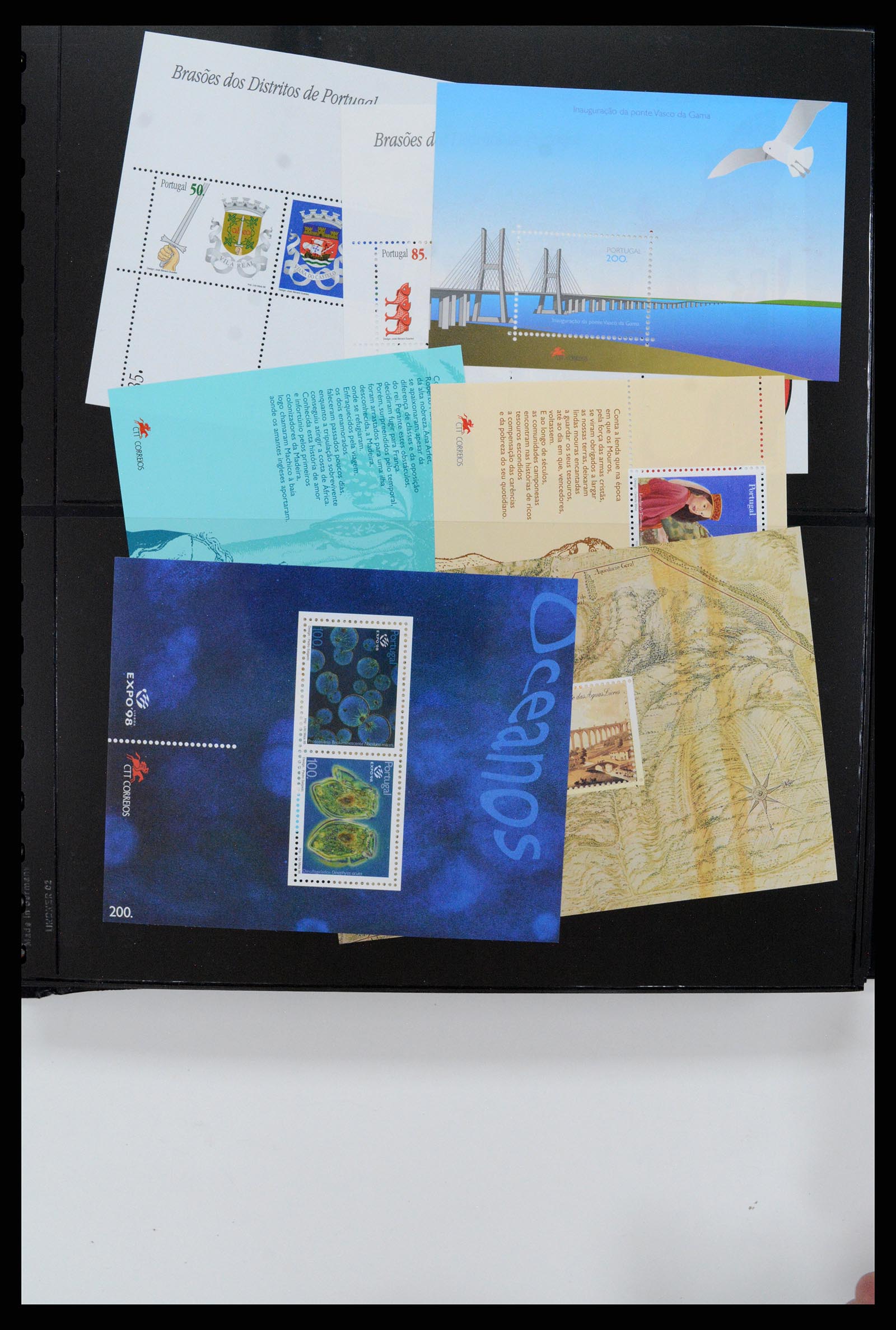 37345 314 - Postzegelverzameling 37345 Europese landen blokken.
