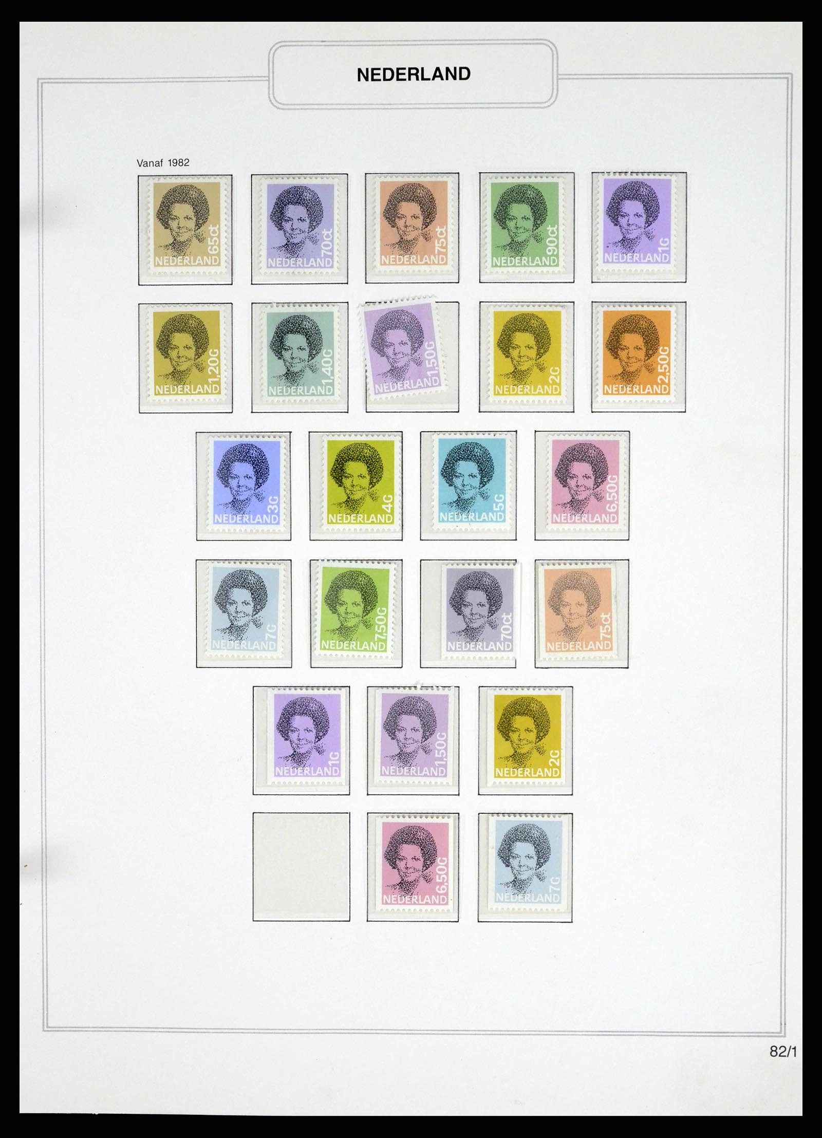 37348 083 - Postzegelverzameling 37348 Nederland 1852-1995.