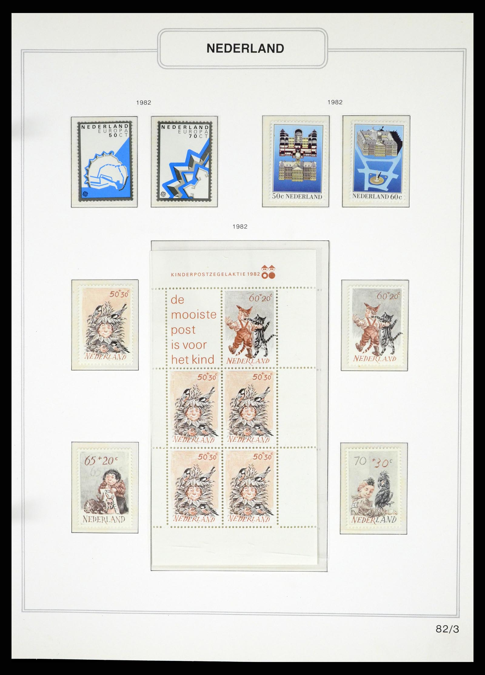 37348 085 - Postzegelverzameling 37348 Nederland 1852-1995.