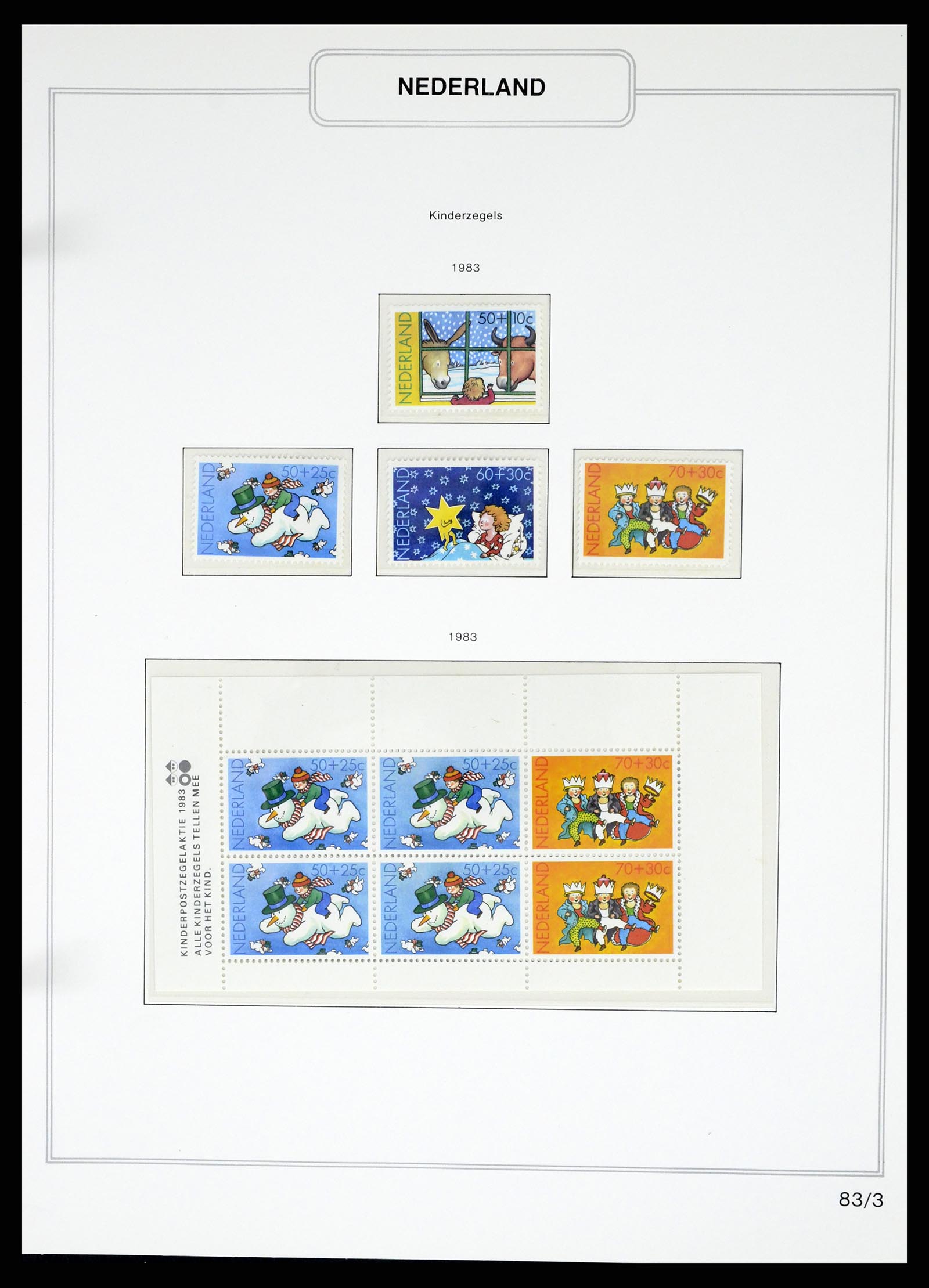 37348 088 - Postzegelverzameling 37348 Nederland 1852-1995.