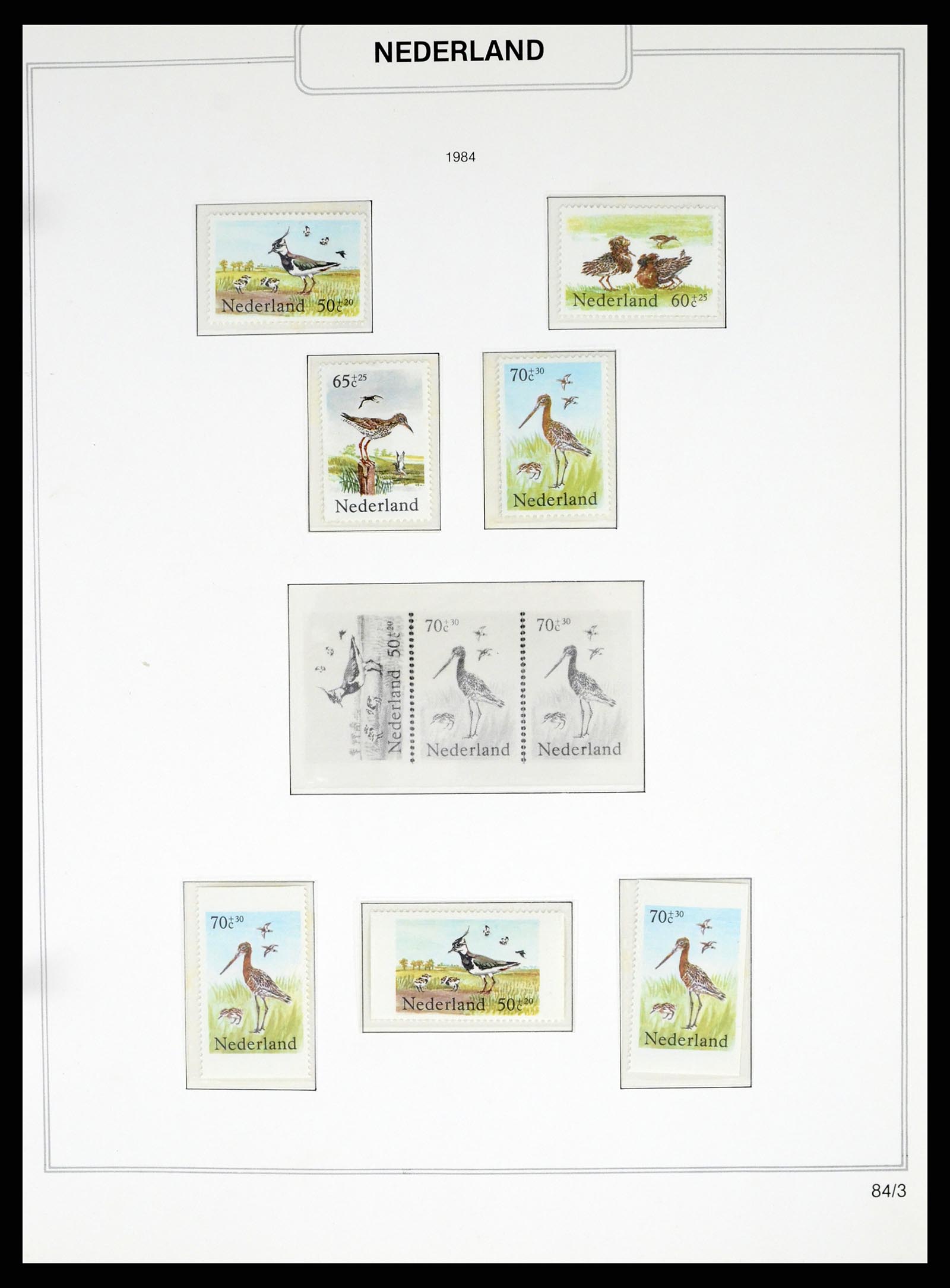 37348 091 - Postzegelverzameling 37348 Nederland 1852-1995.