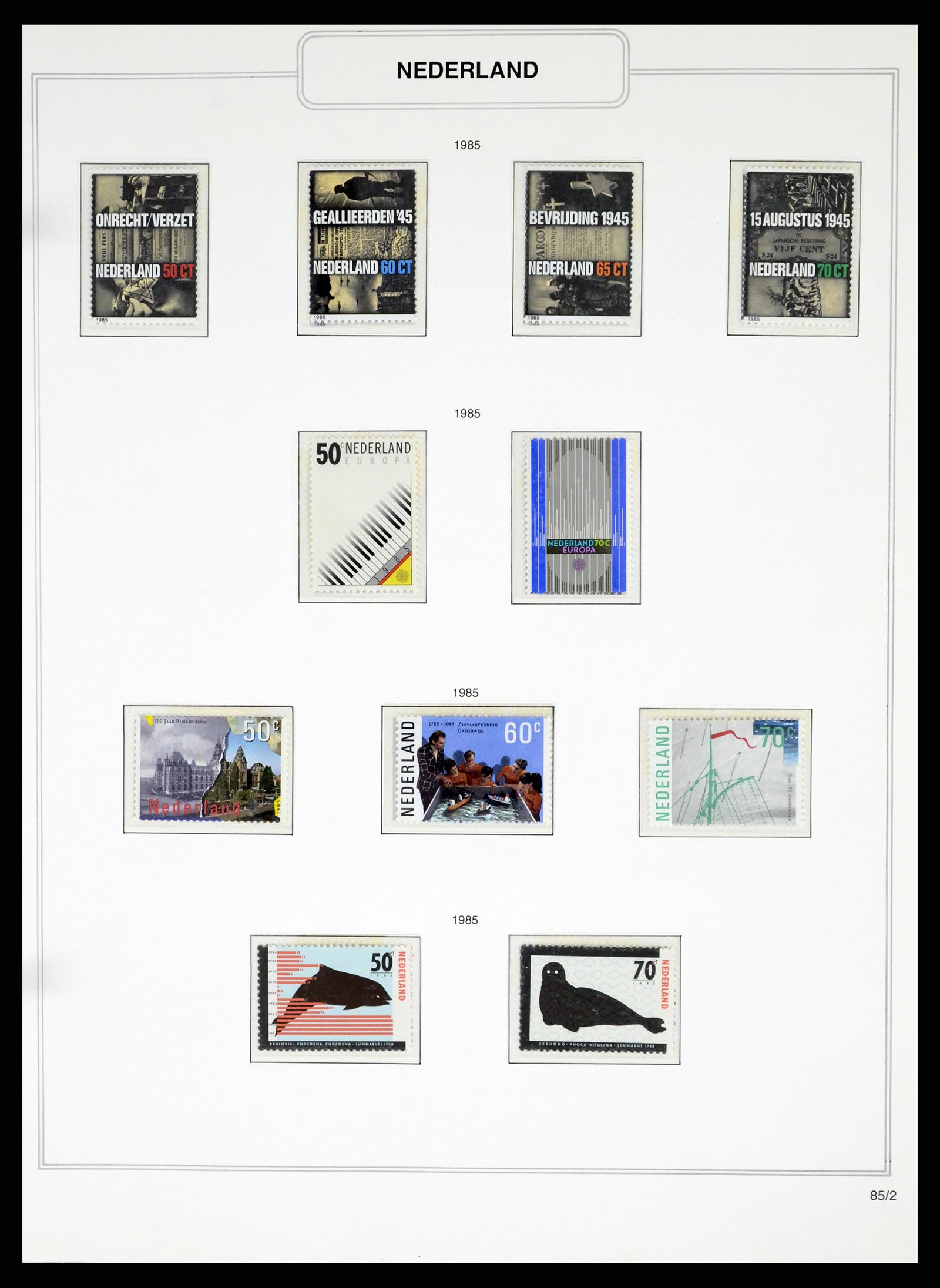 37348 094 - Postzegelverzameling 37348 Nederland 1852-1995.