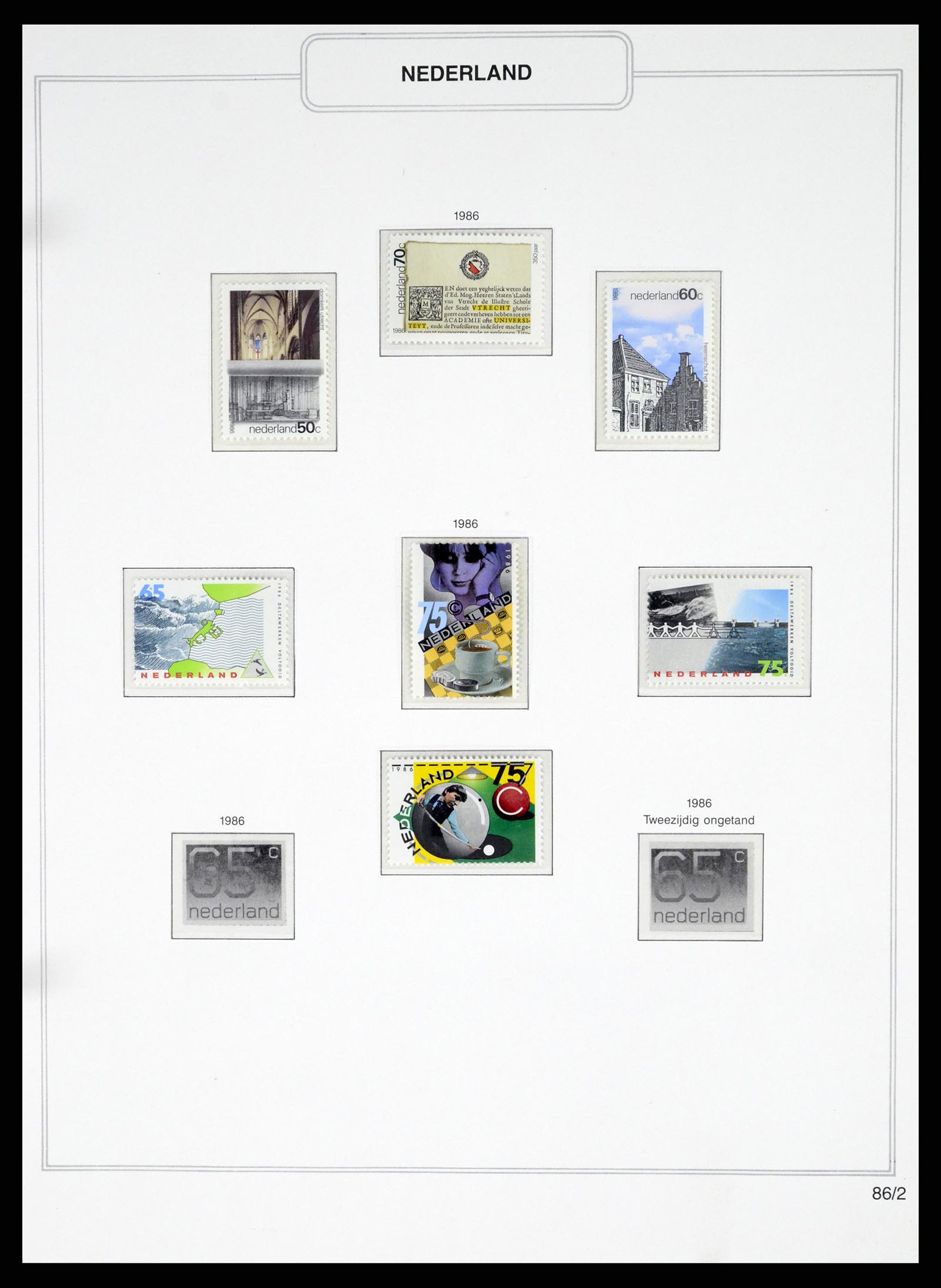 37348 097 - Postzegelverzameling 37348 Nederland 1852-1995.