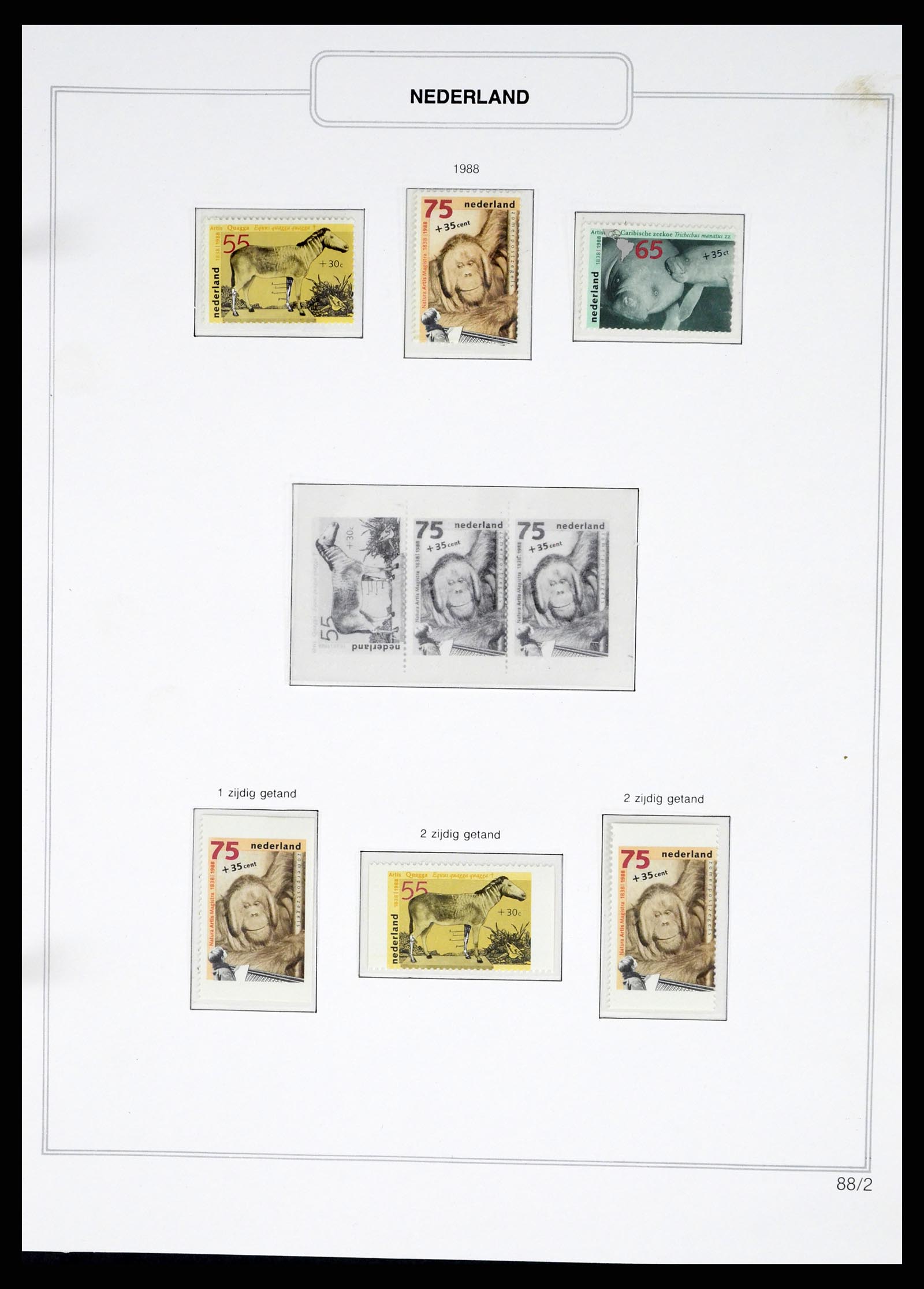 37348 105 - Postzegelverzameling 37348 Nederland 1852-1995.
