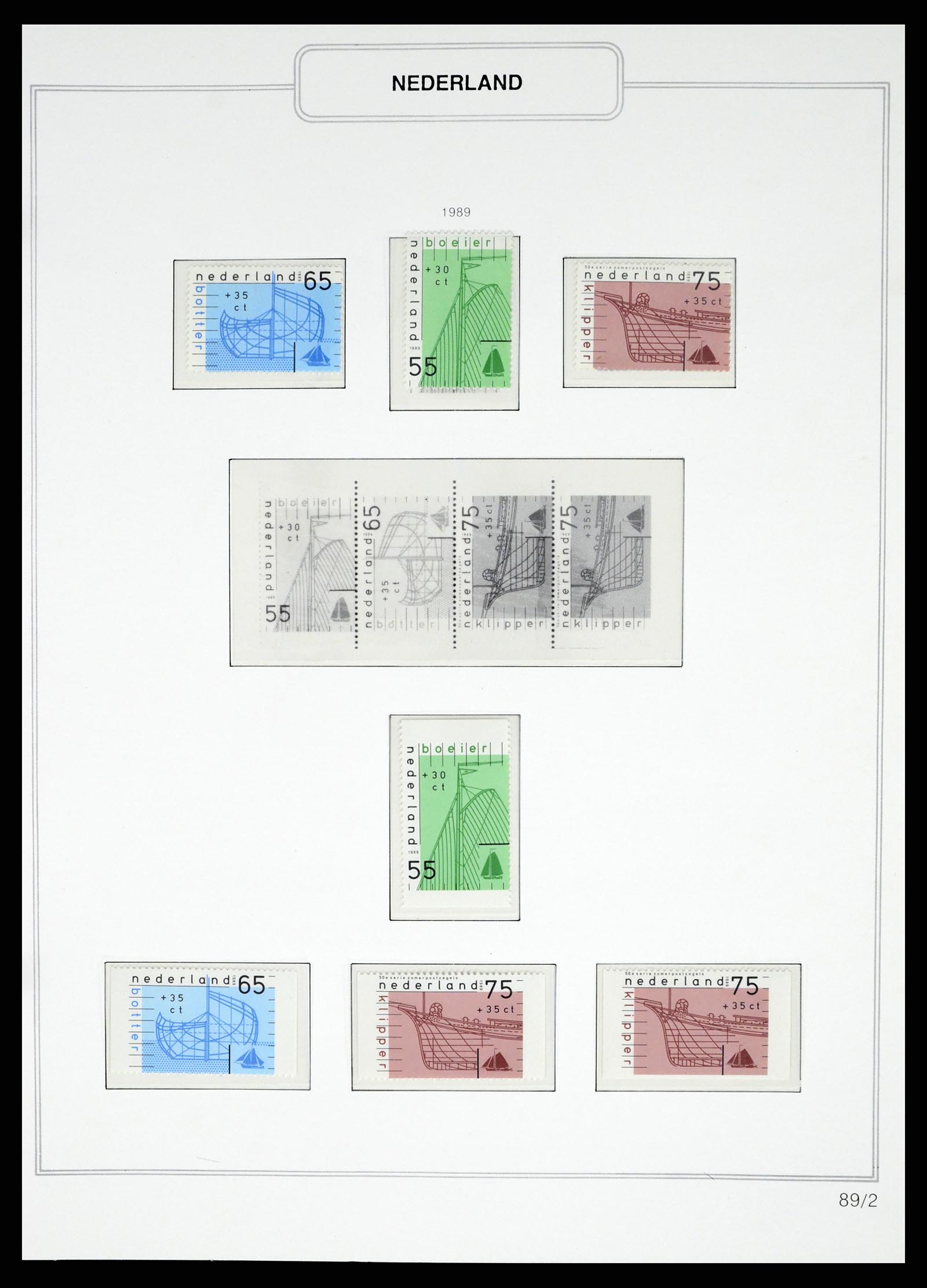 37348 110 - Postzegelverzameling 37348 Nederland 1852-1995.