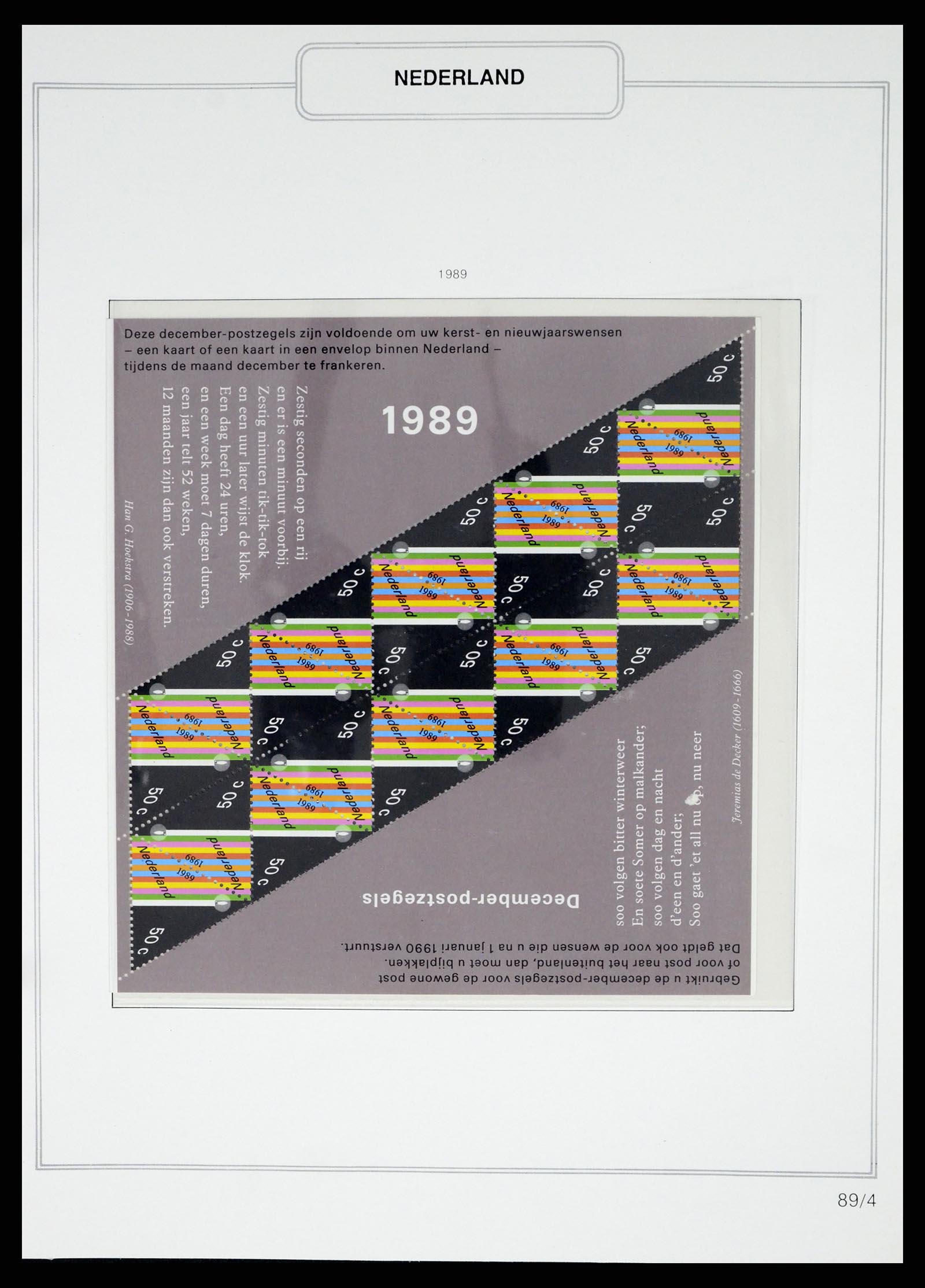 37348 112 - Postzegelverzameling 37348 Nederland 1852-1995.