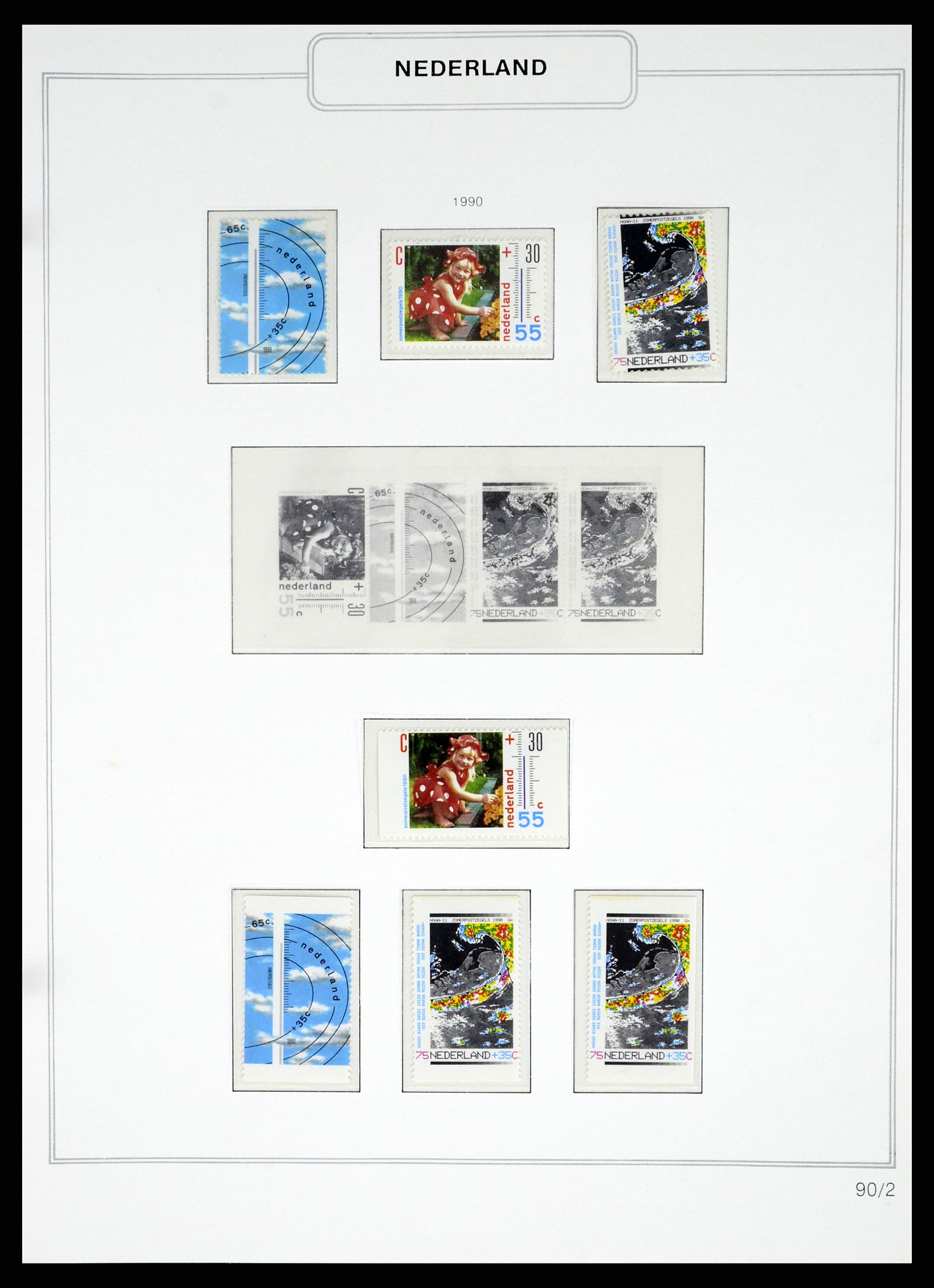 37348 114 - Postzegelverzameling 37348 Nederland 1852-1995.