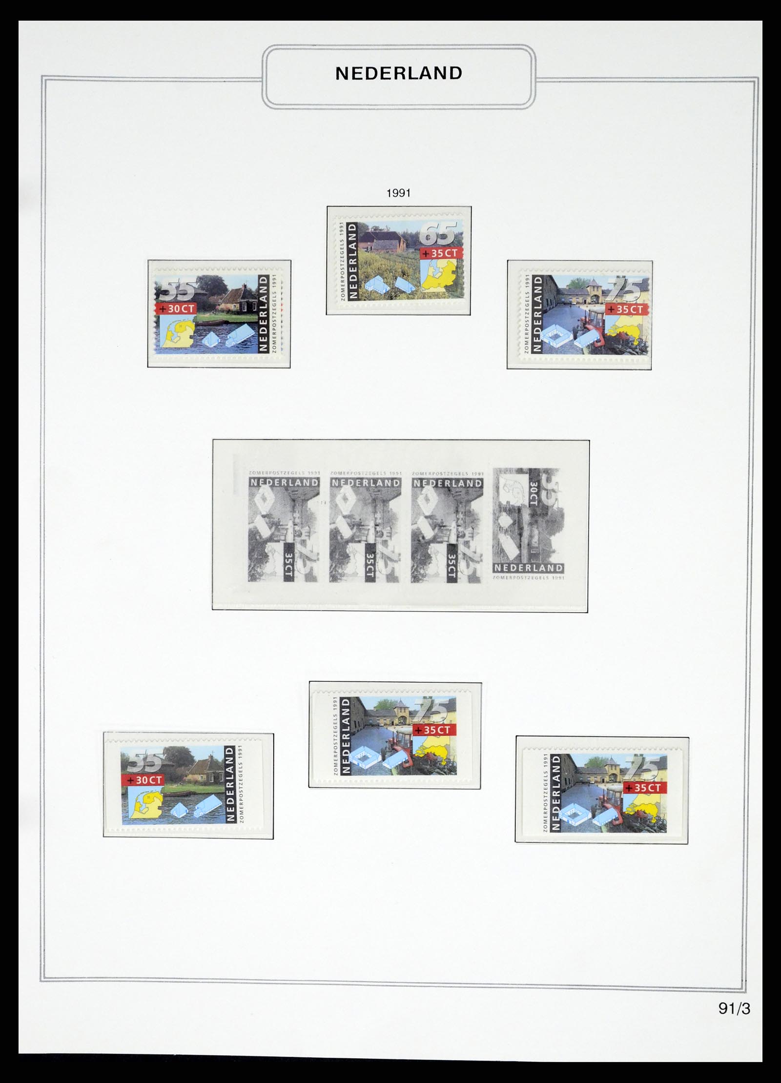37348 120 - Postzegelverzameling 37348 Nederland 1852-1995.