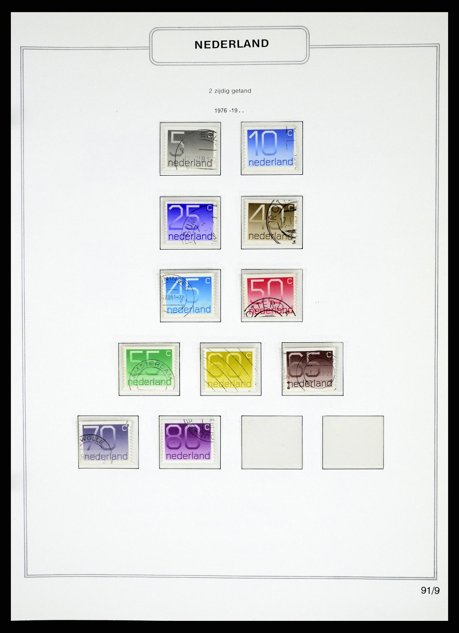 37348 126 - Postzegelverzameling 37348 Nederland 1852-1995.