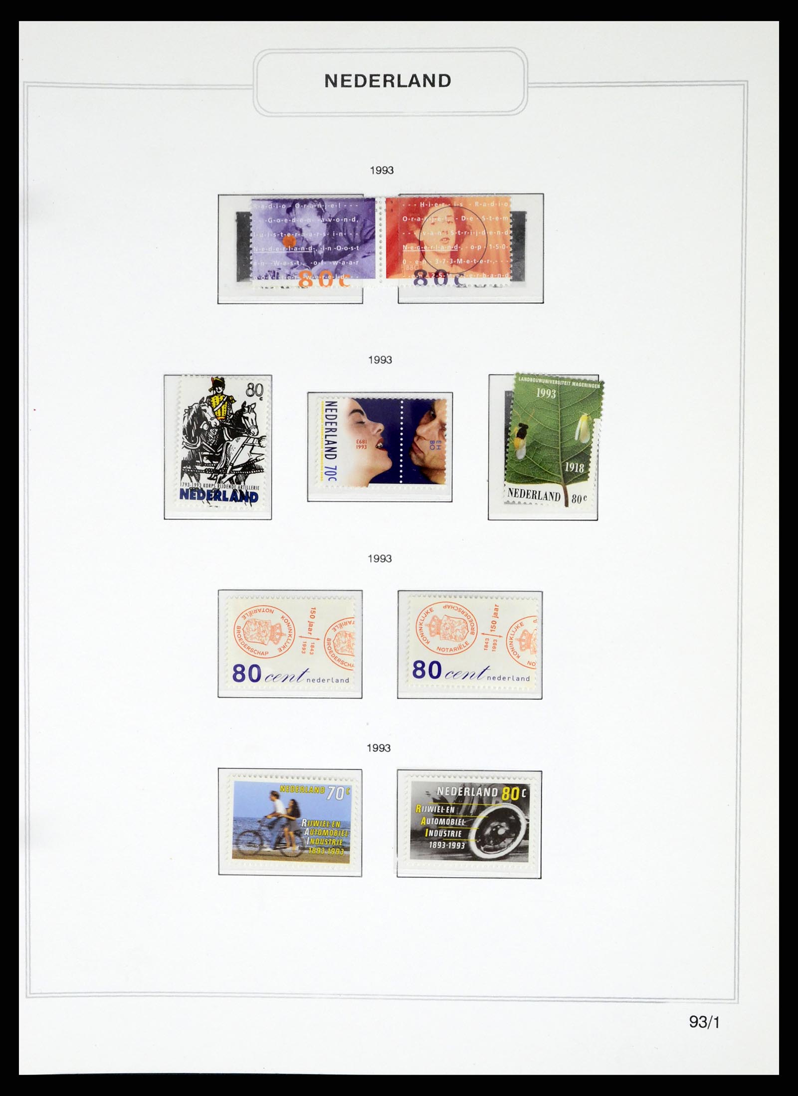 37348 133 - Postzegelverzameling 37348 Nederland 1852-1995.