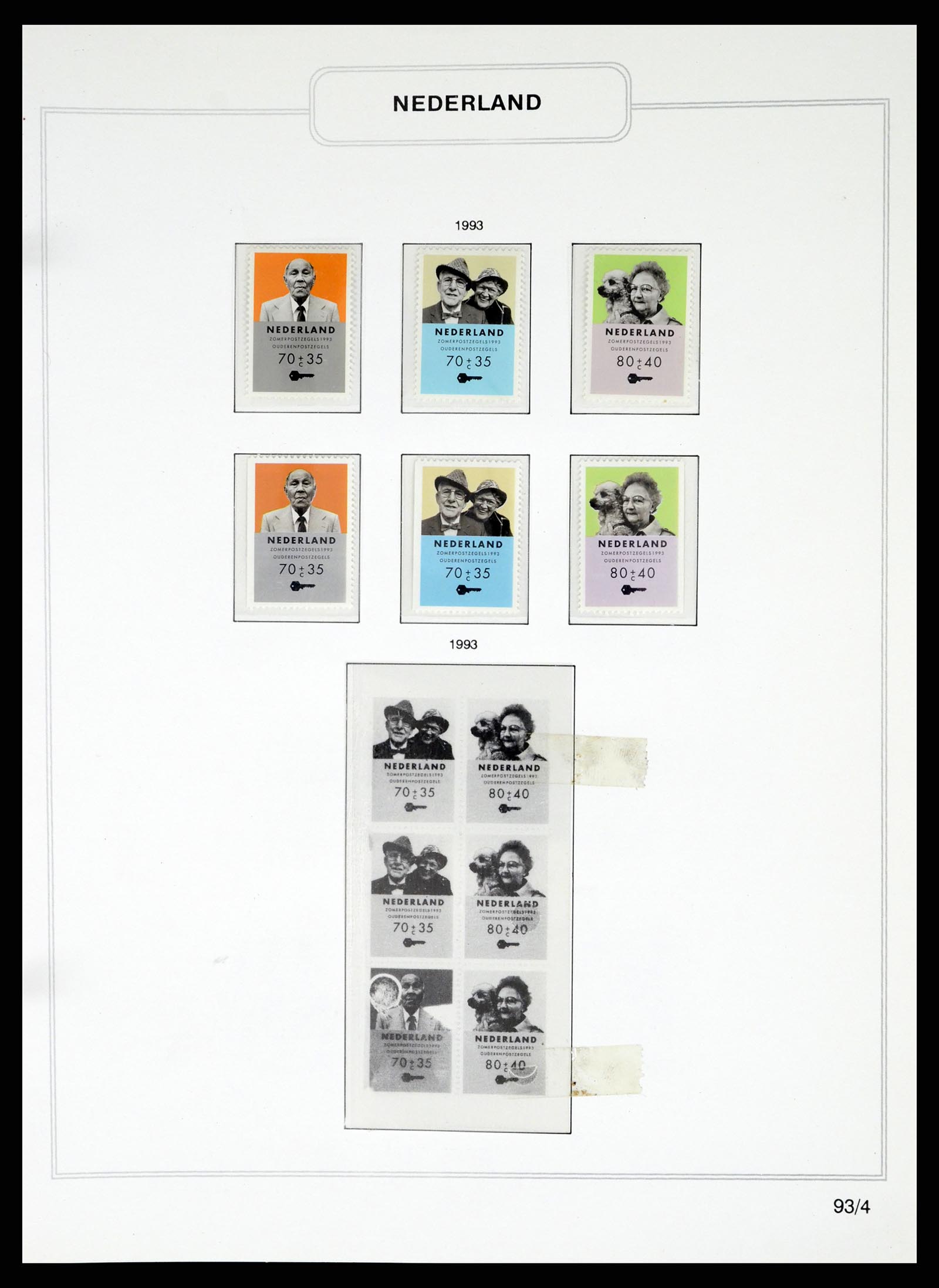 37348 136 - Postzegelverzameling 37348 Nederland 1852-1995.