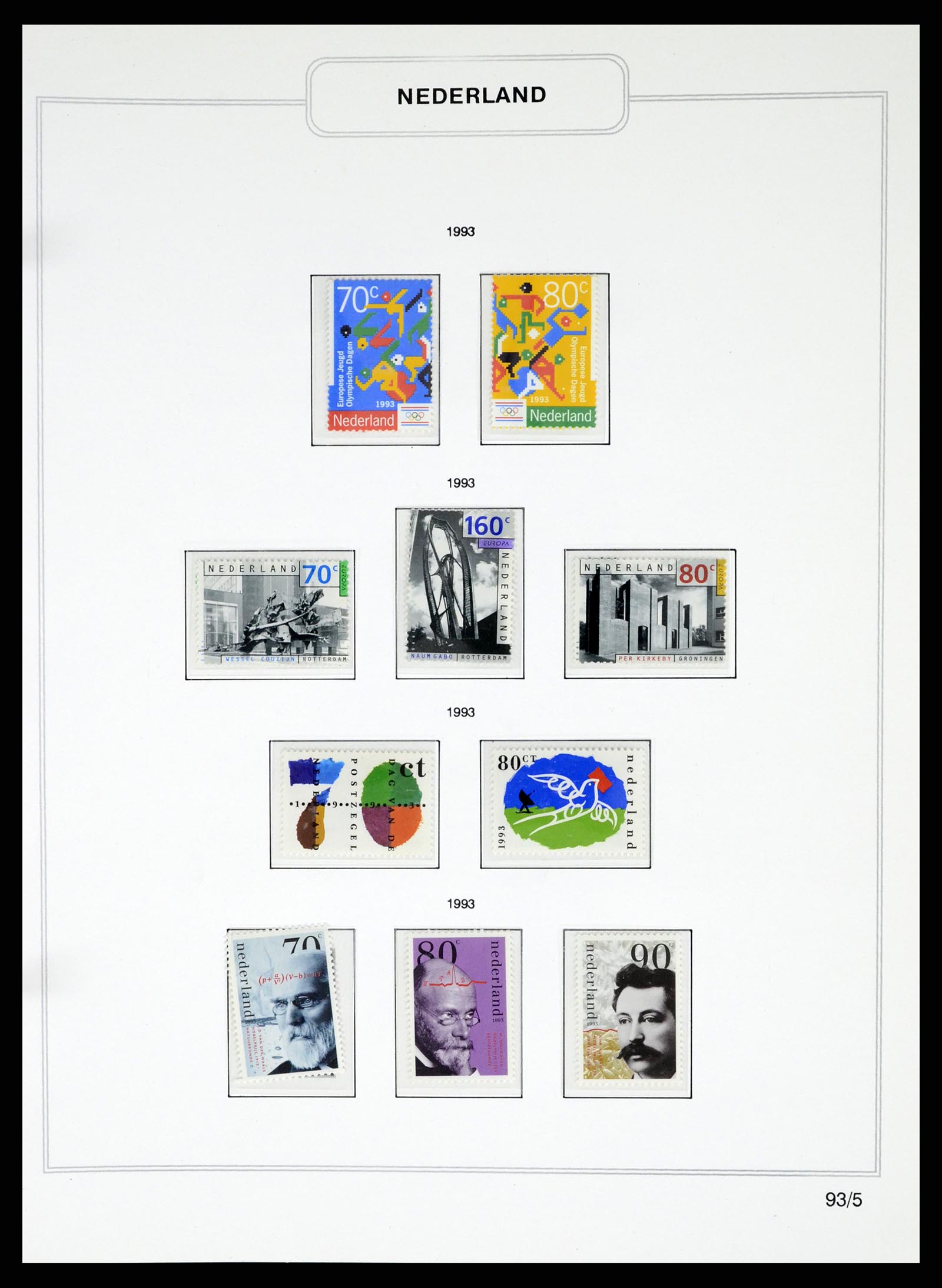 37348 137 - Postzegelverzameling 37348 Nederland 1852-1995.