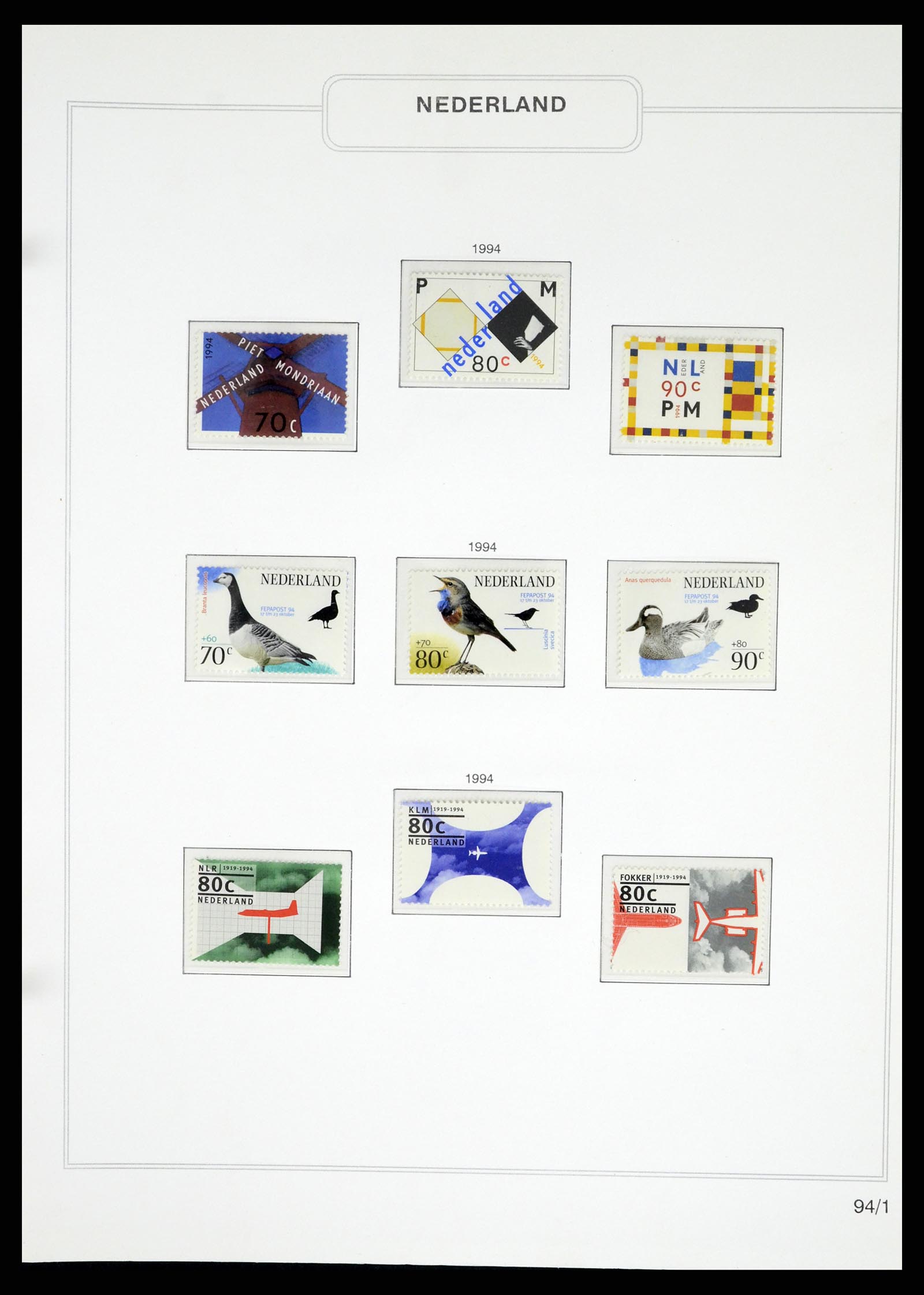 37348 141 - Postzegelverzameling 37348 Nederland 1852-1995.