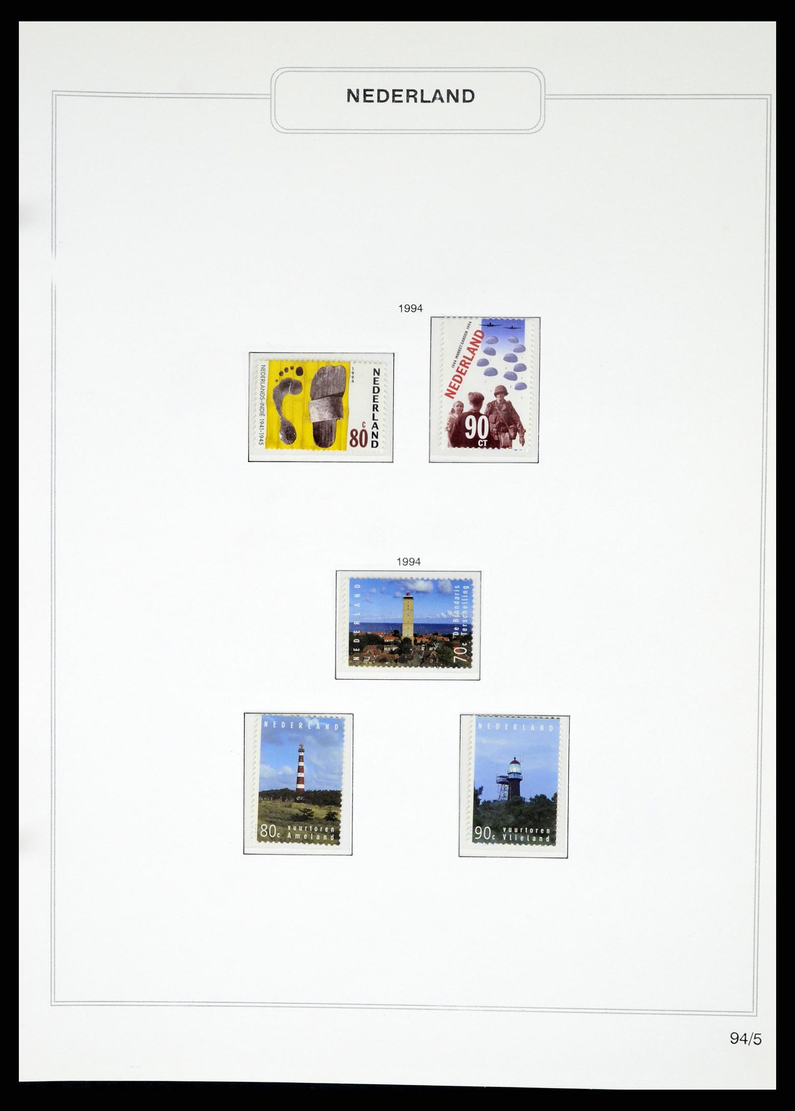 37348 145 - Postzegelverzameling 37348 Nederland 1852-1995.