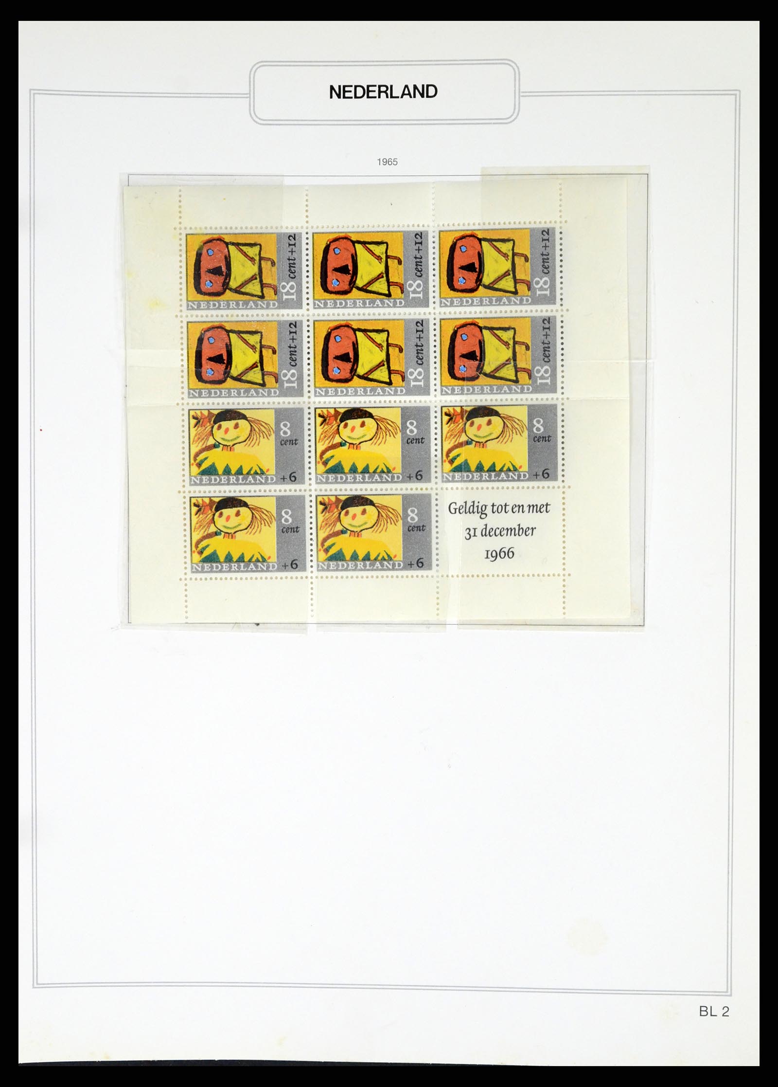 37348 158 - Postzegelverzameling 37348 Nederland 1852-1995.