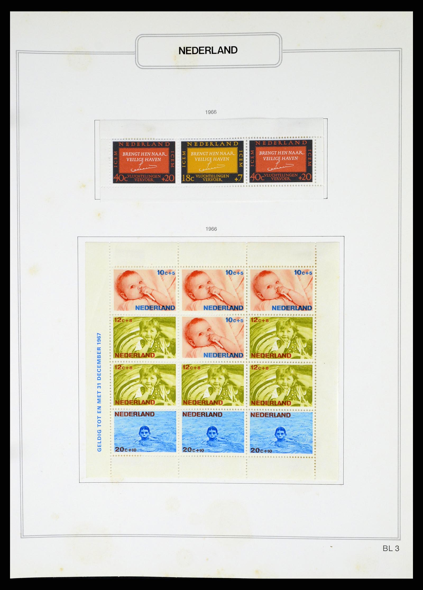 37348 159 - Postzegelverzameling 37348 Nederland 1852-1995.