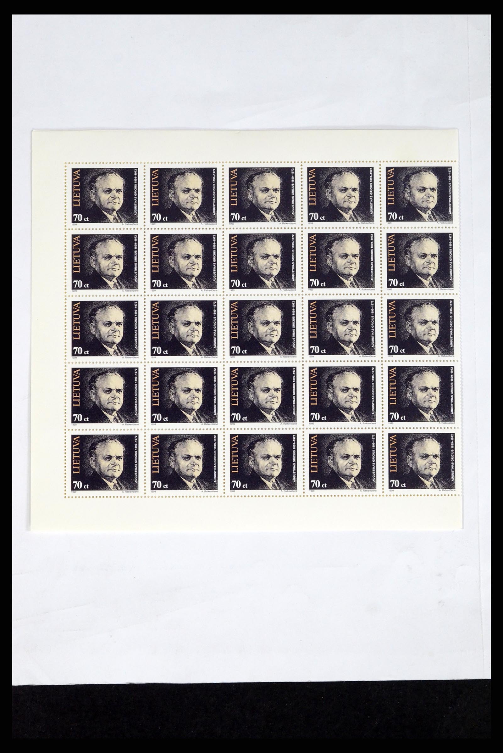 37351 224 - Postzegelverzameling 37351 Europese landen postfris 1990-2000.
