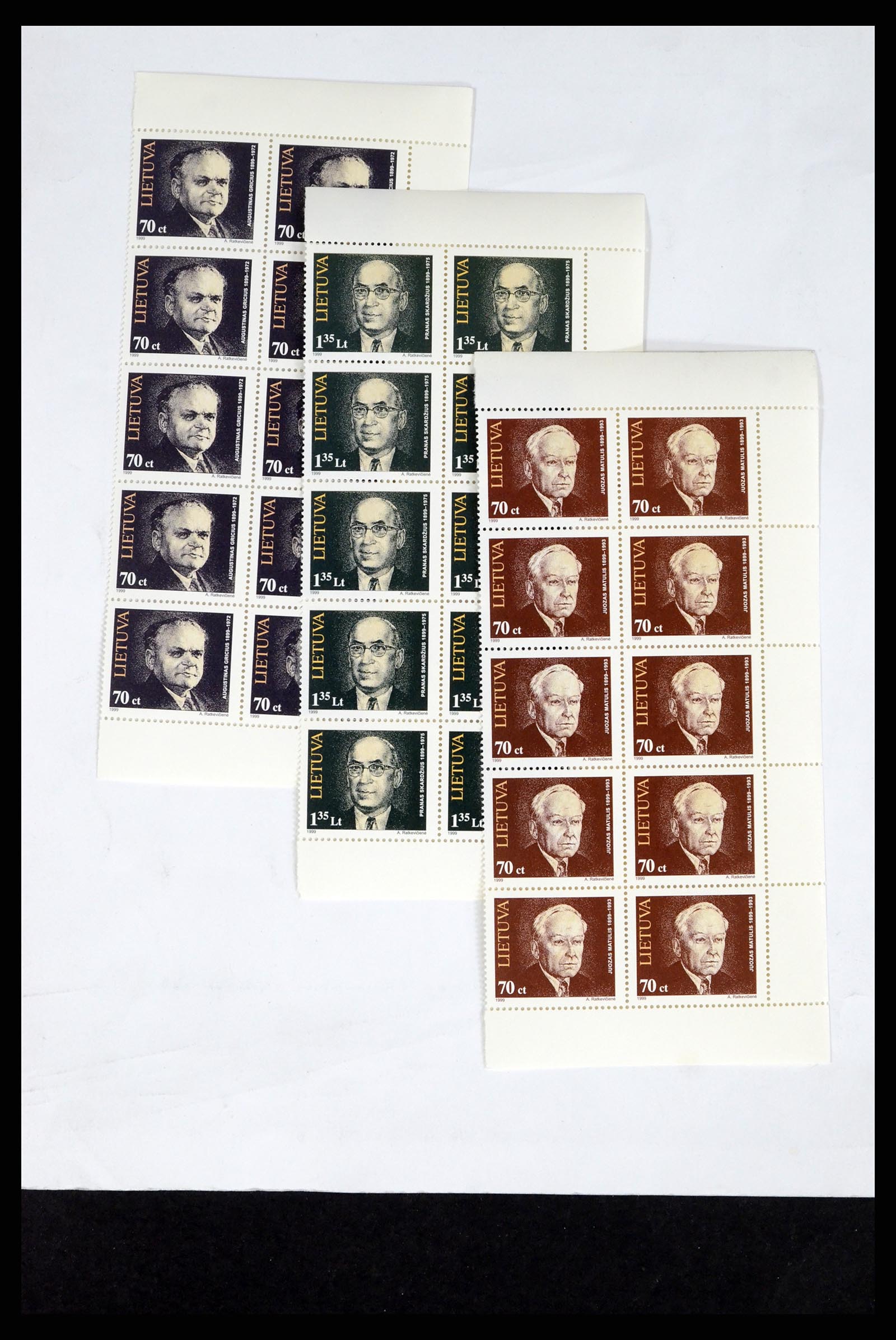 37351 225 - Postzegelverzameling 37351 Europese landen postfris 1990-2000.