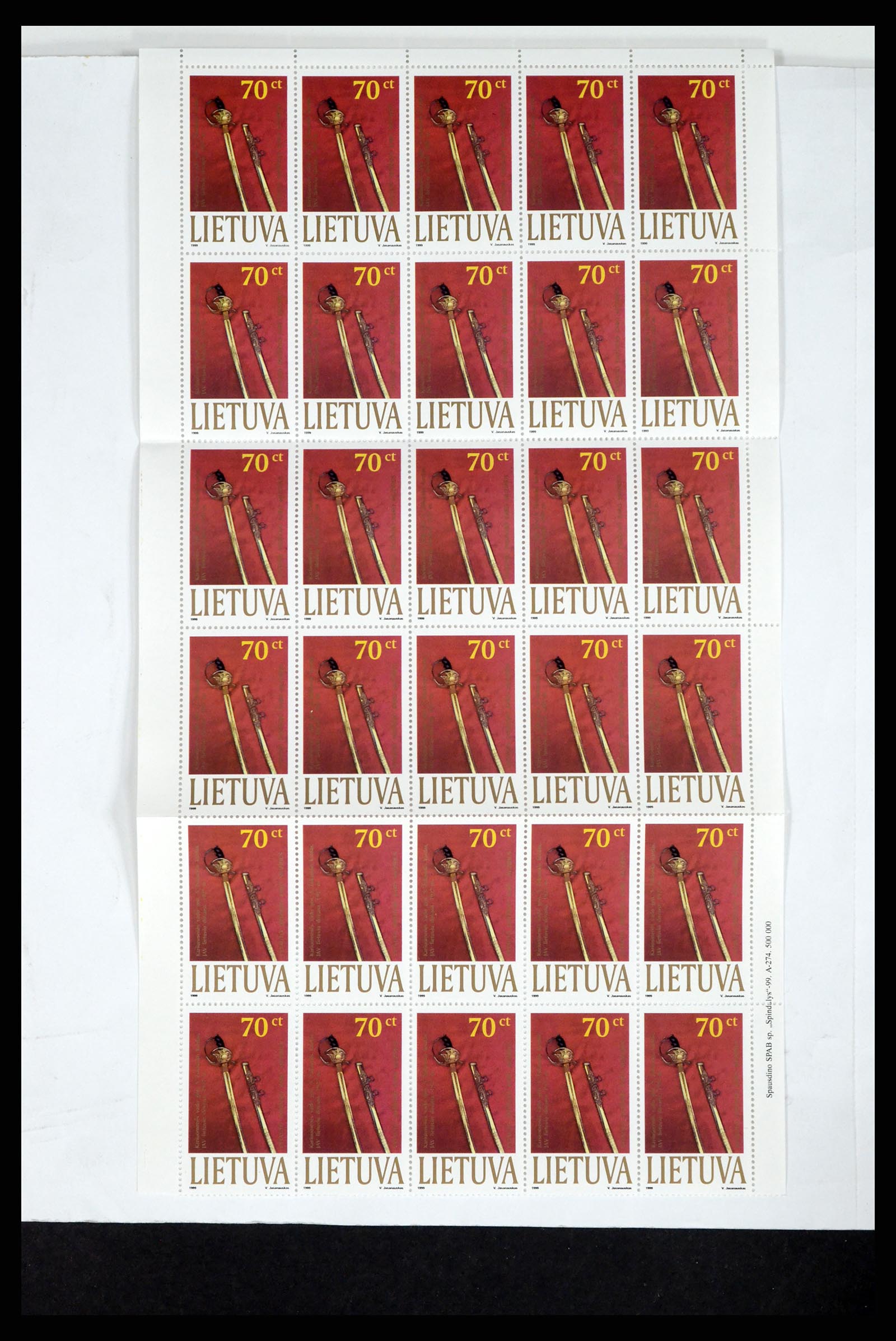 37351 234 - Postzegelverzameling 37351 Europese landen postfris 1990-2000.