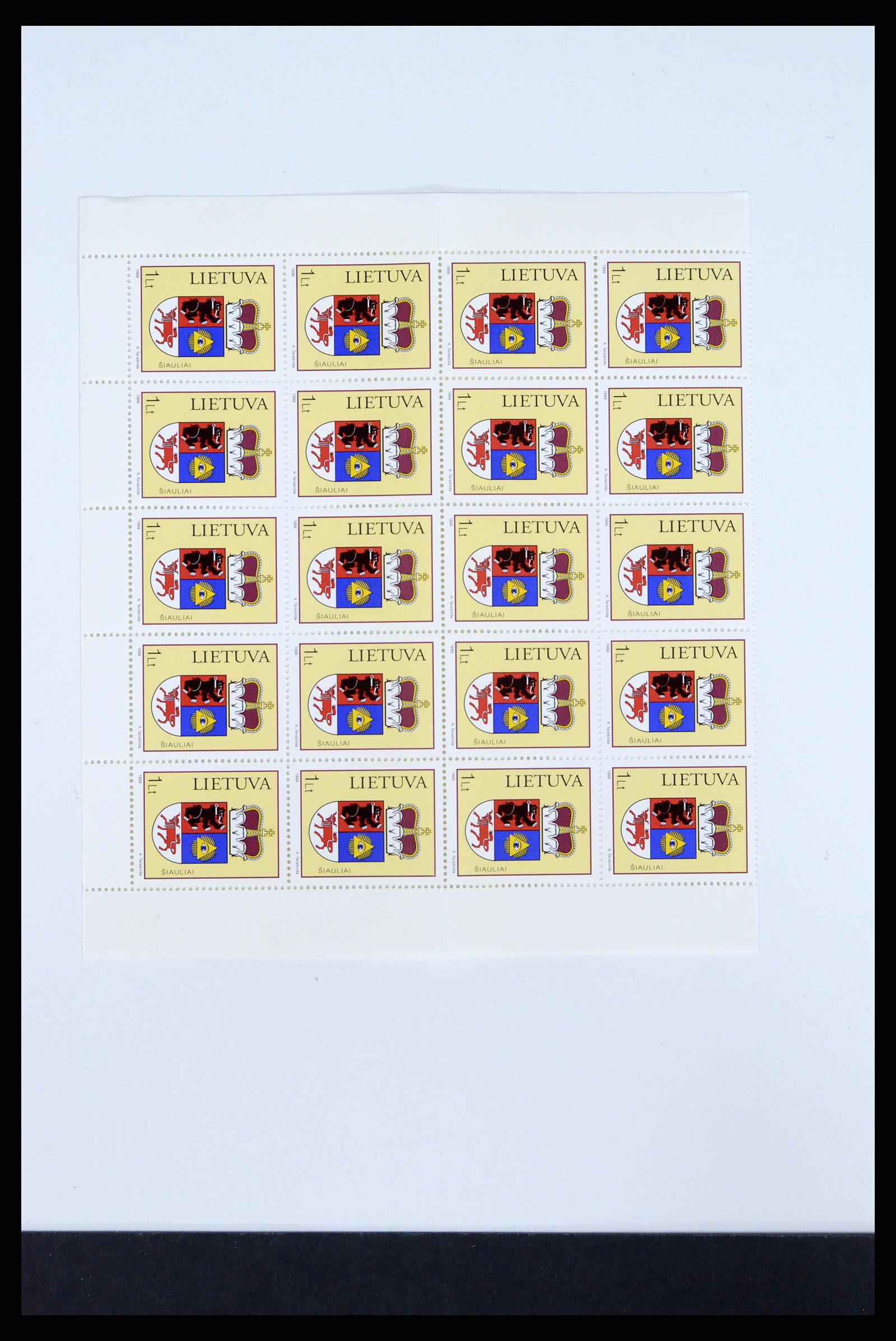 37351 244 - Postzegelverzameling 37351 Europese landen postfris 1990-2000.