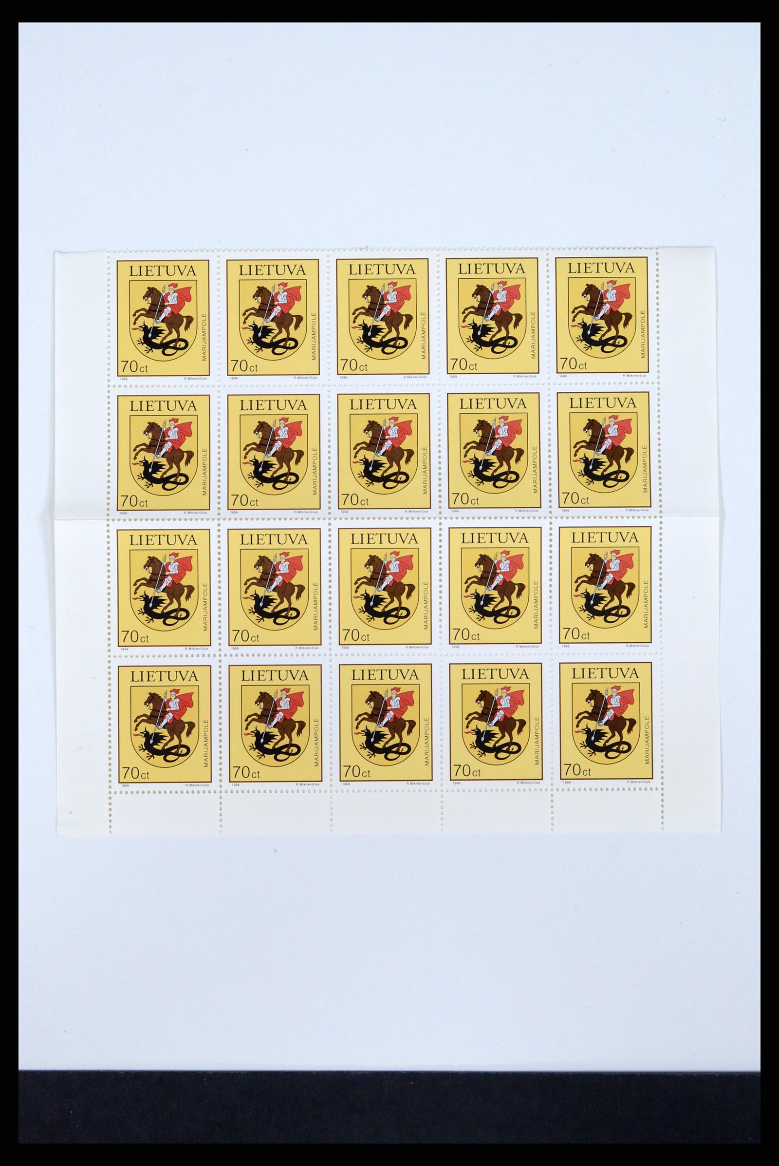 37351 245 - Postzegelverzameling 37351 Europese landen postfris 1990-2000.