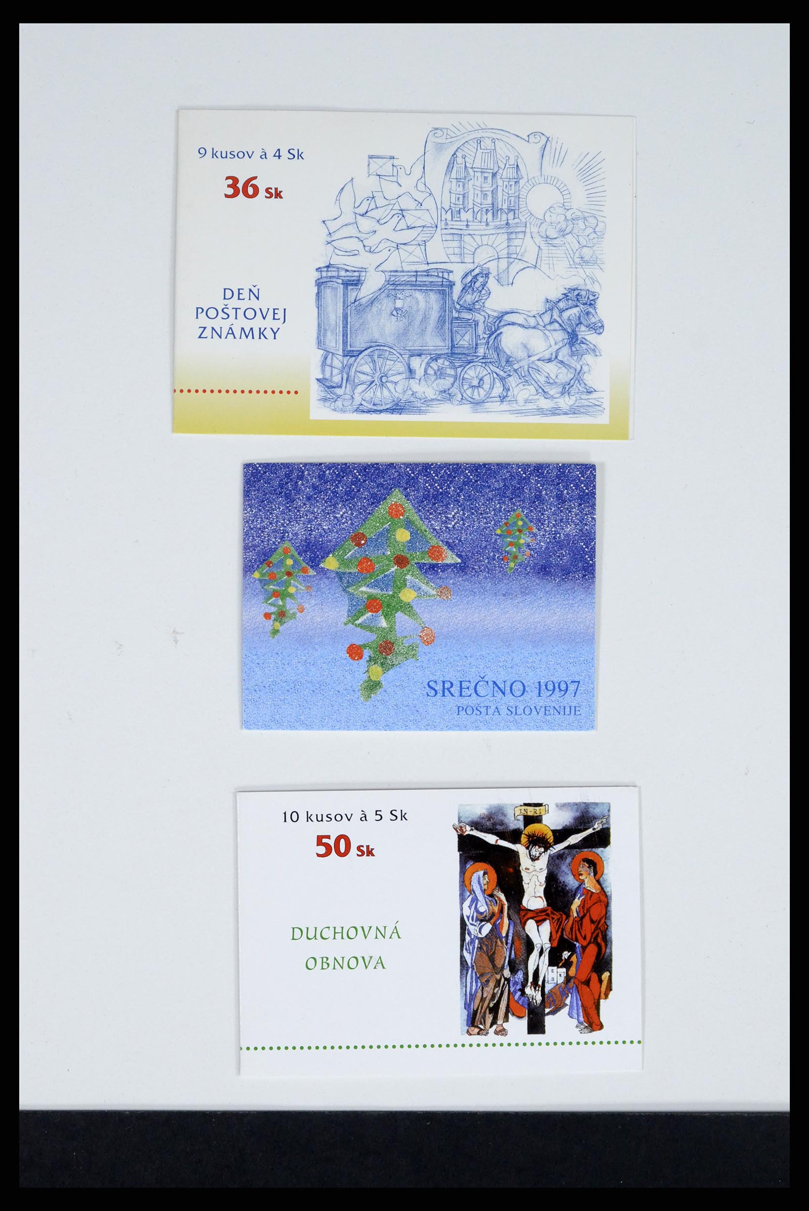 37351 253 - Postzegelverzameling 37351 Europese landen postfris 1990-2000.