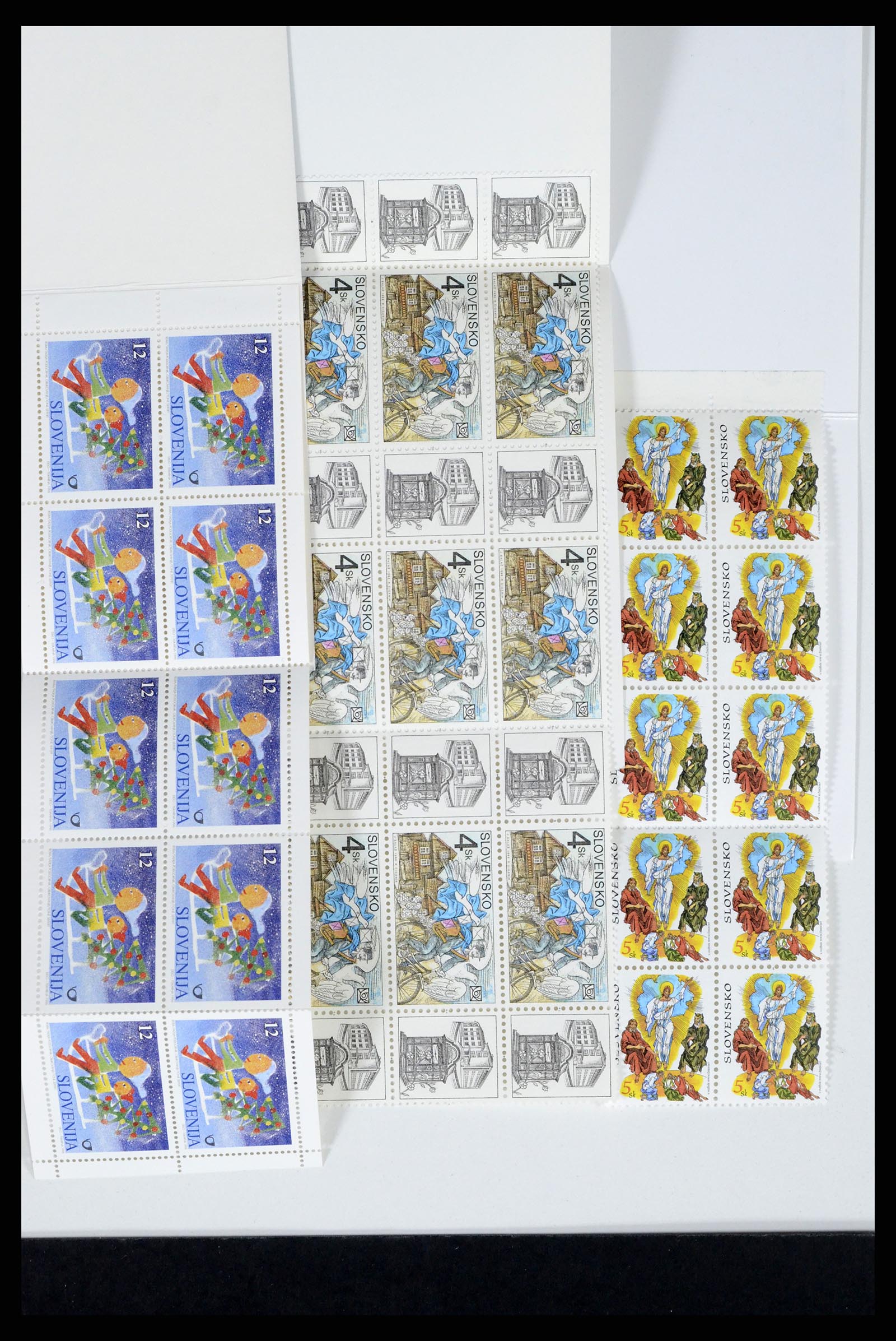 37351 254 - Postzegelverzameling 37351 Europese landen postfris 1990-2000.