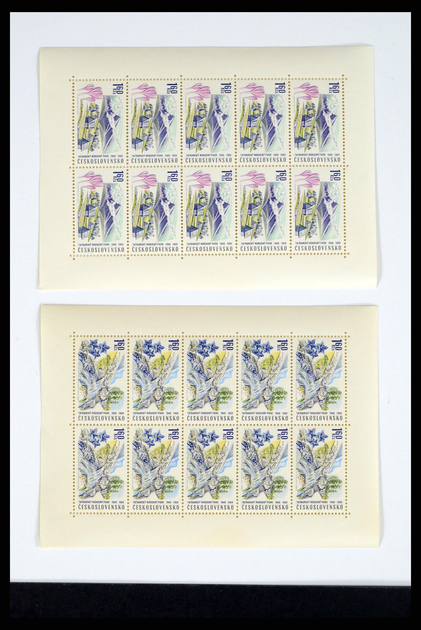 37351 259 - Postzegelverzameling 37351 Europese landen postfris 1990-2000.