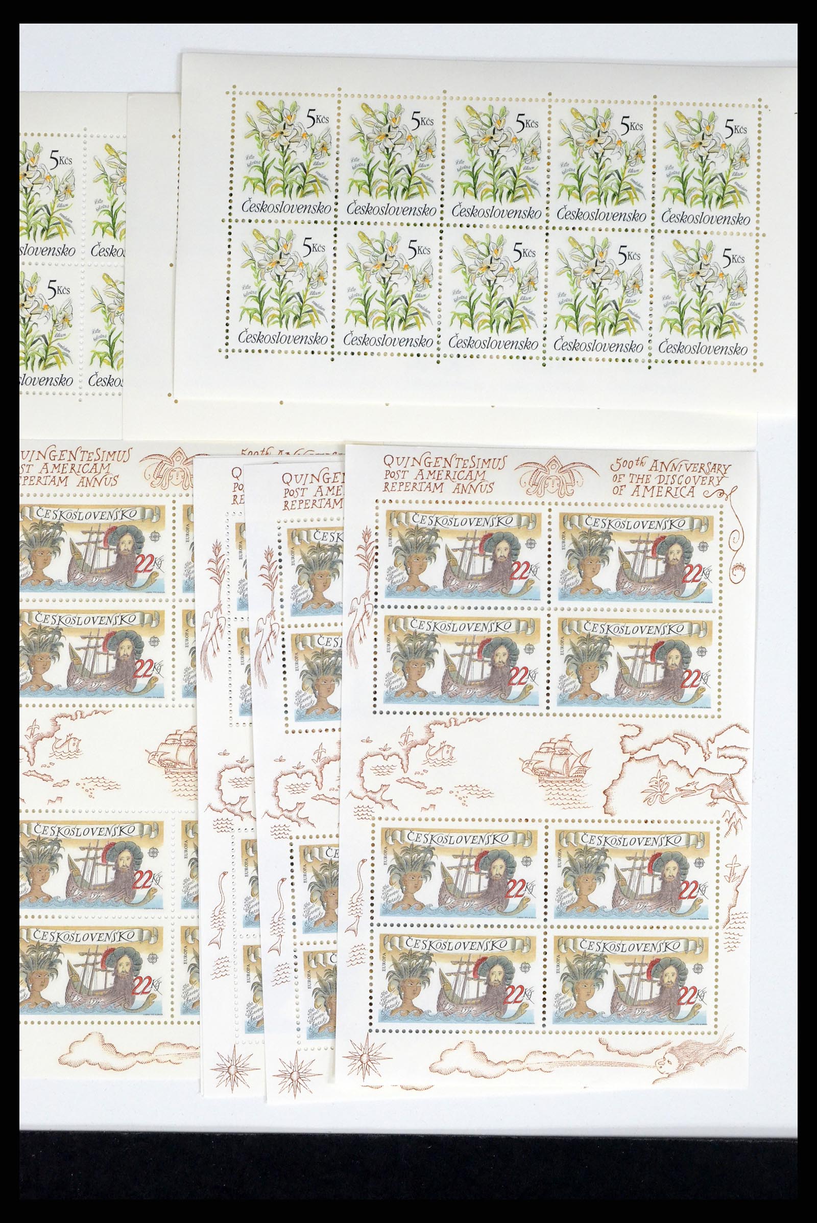 37351 265 - Postzegelverzameling 37351 Europese landen postfris 1990-2000.