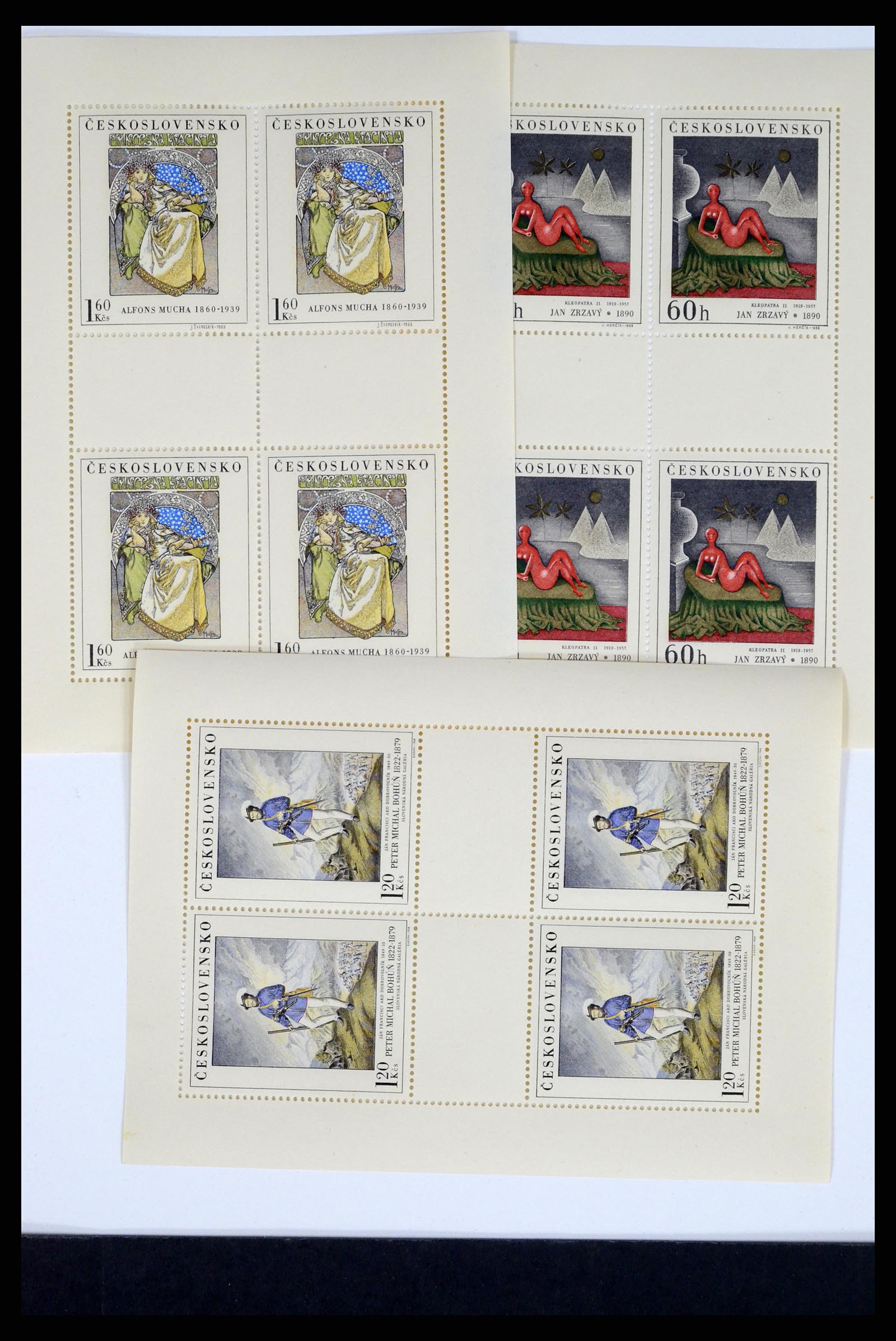 37351 287 - Postzegelverzameling 37351 Europese landen postfris 1990-2000.