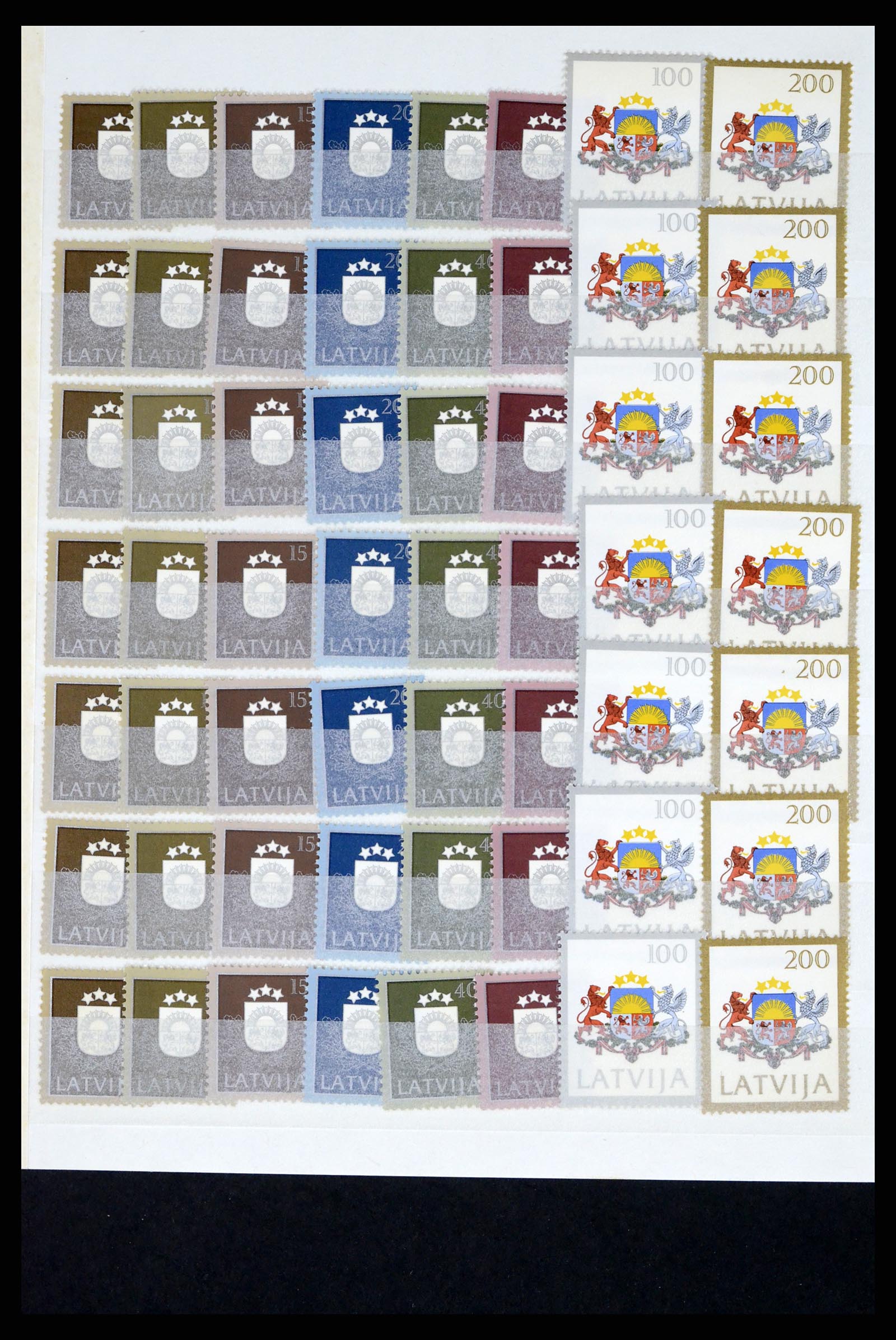 37351 297 - Postzegelverzameling 37351 Europese landen postfris 1990-2000.