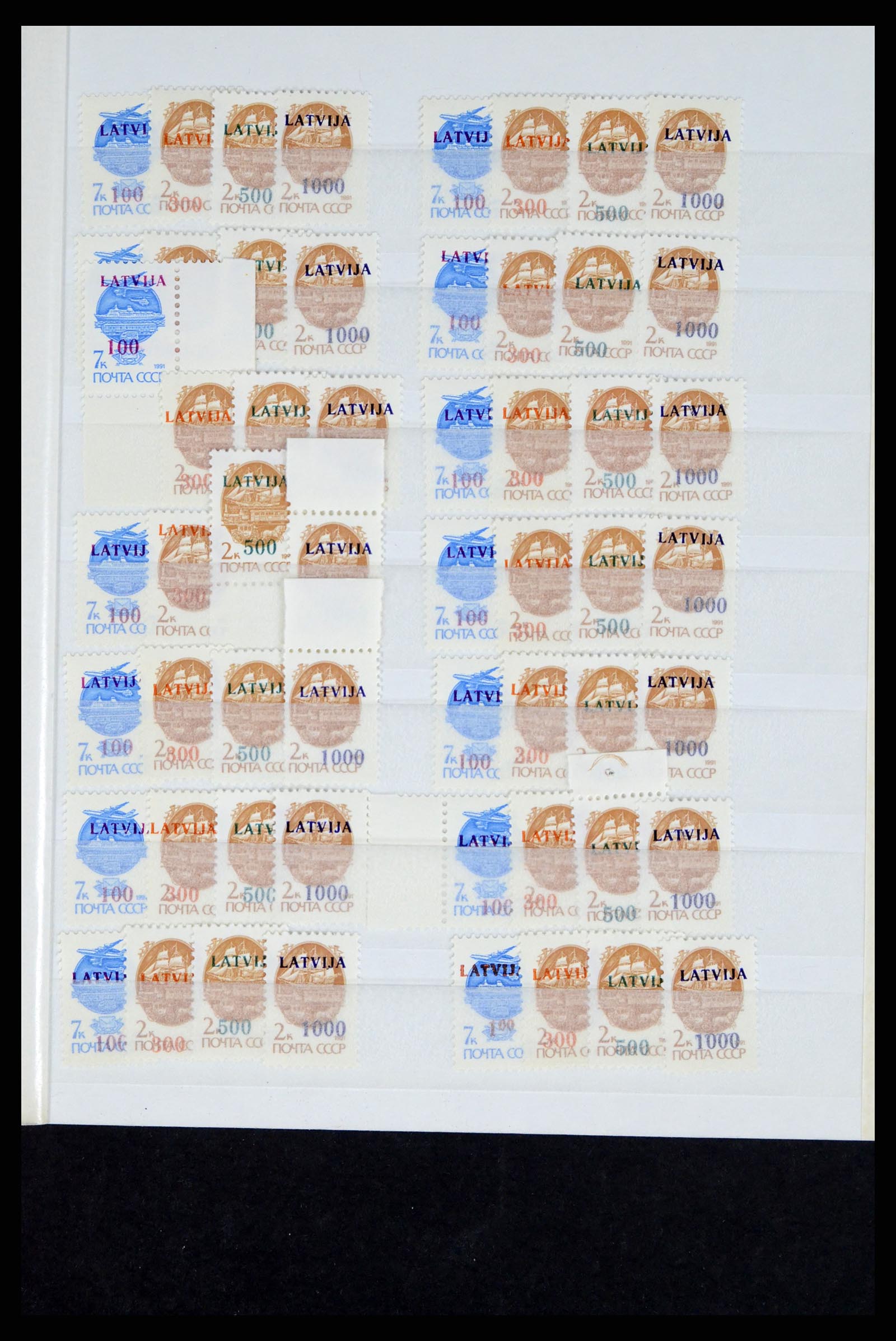 37351 300 - Postzegelverzameling 37351 Europese landen postfris 1990-2000.