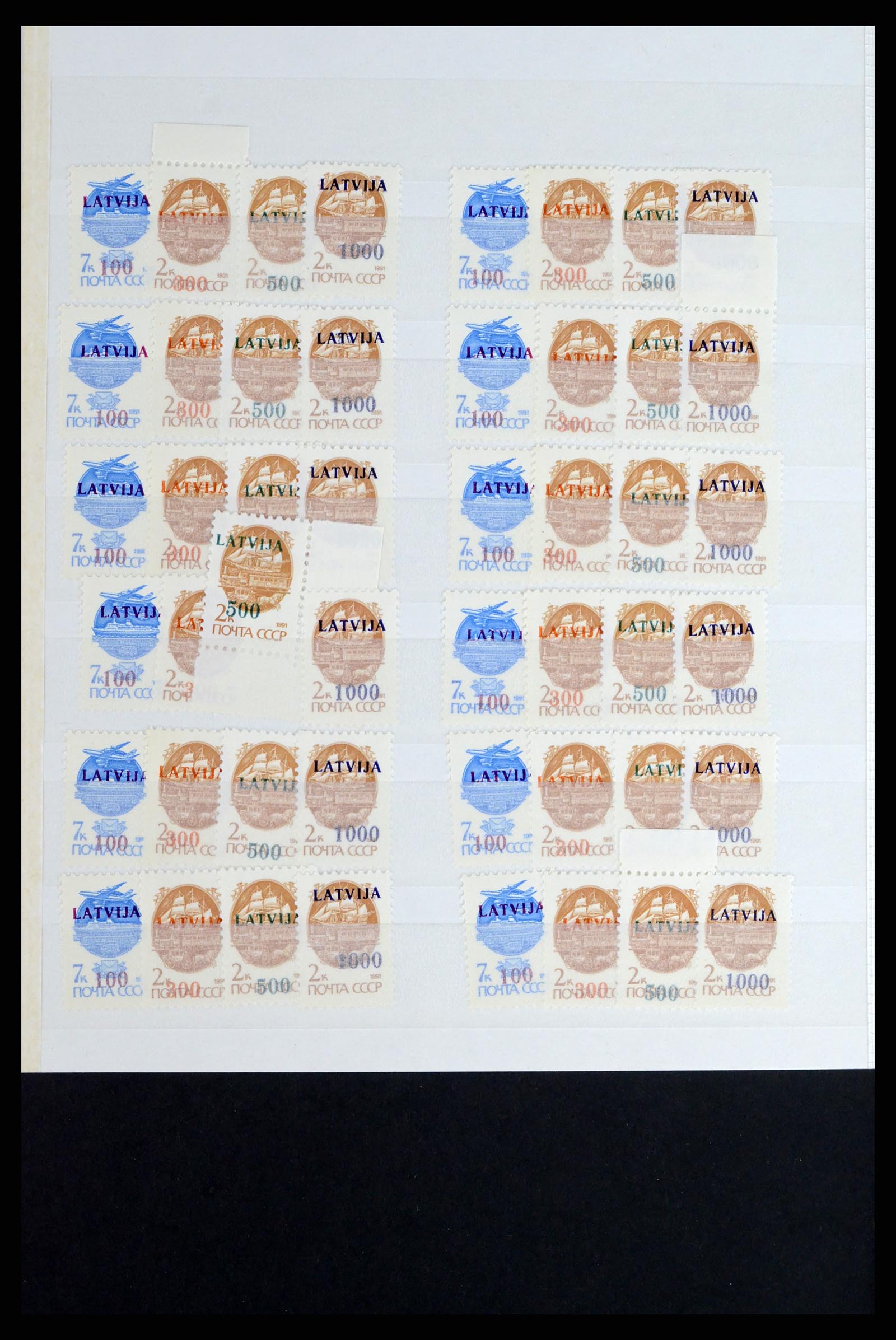 37351 301 - Postzegelverzameling 37351 Europese landen postfris 1990-2000.