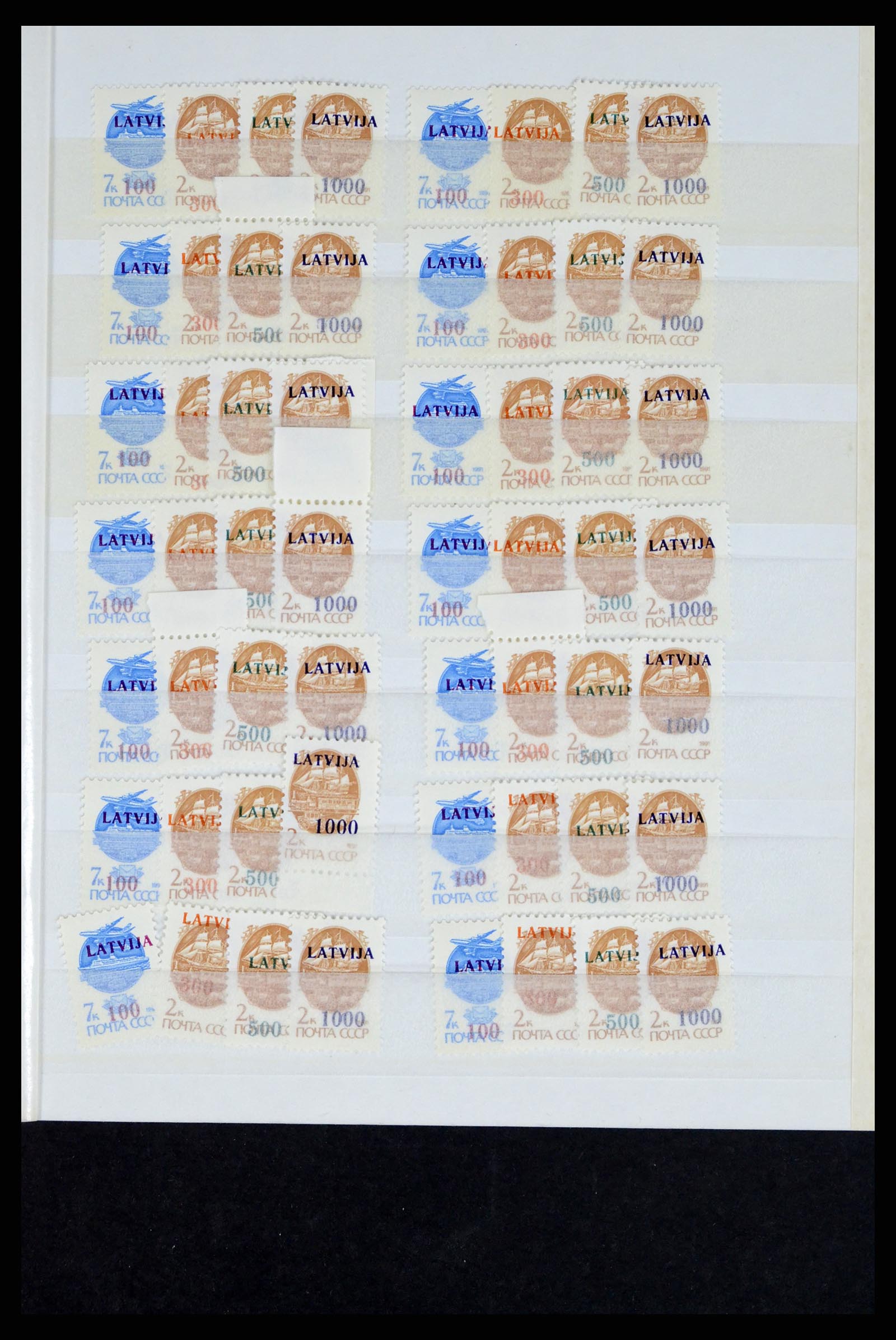 37351 302 - Postzegelverzameling 37351 Europese landen postfris 1990-2000.