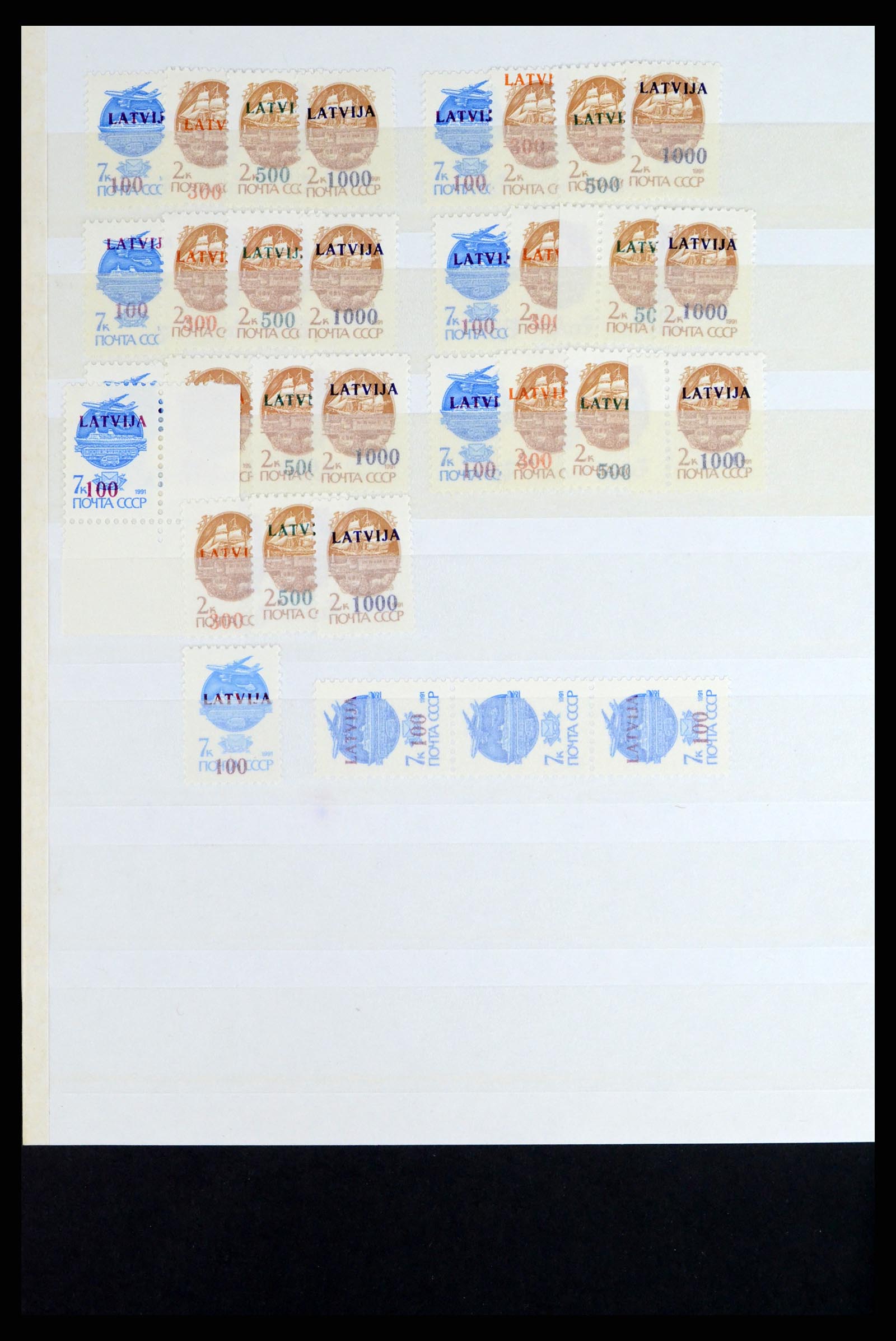 37351 303 - Postzegelverzameling 37351 Europese landen postfris 1990-2000.
