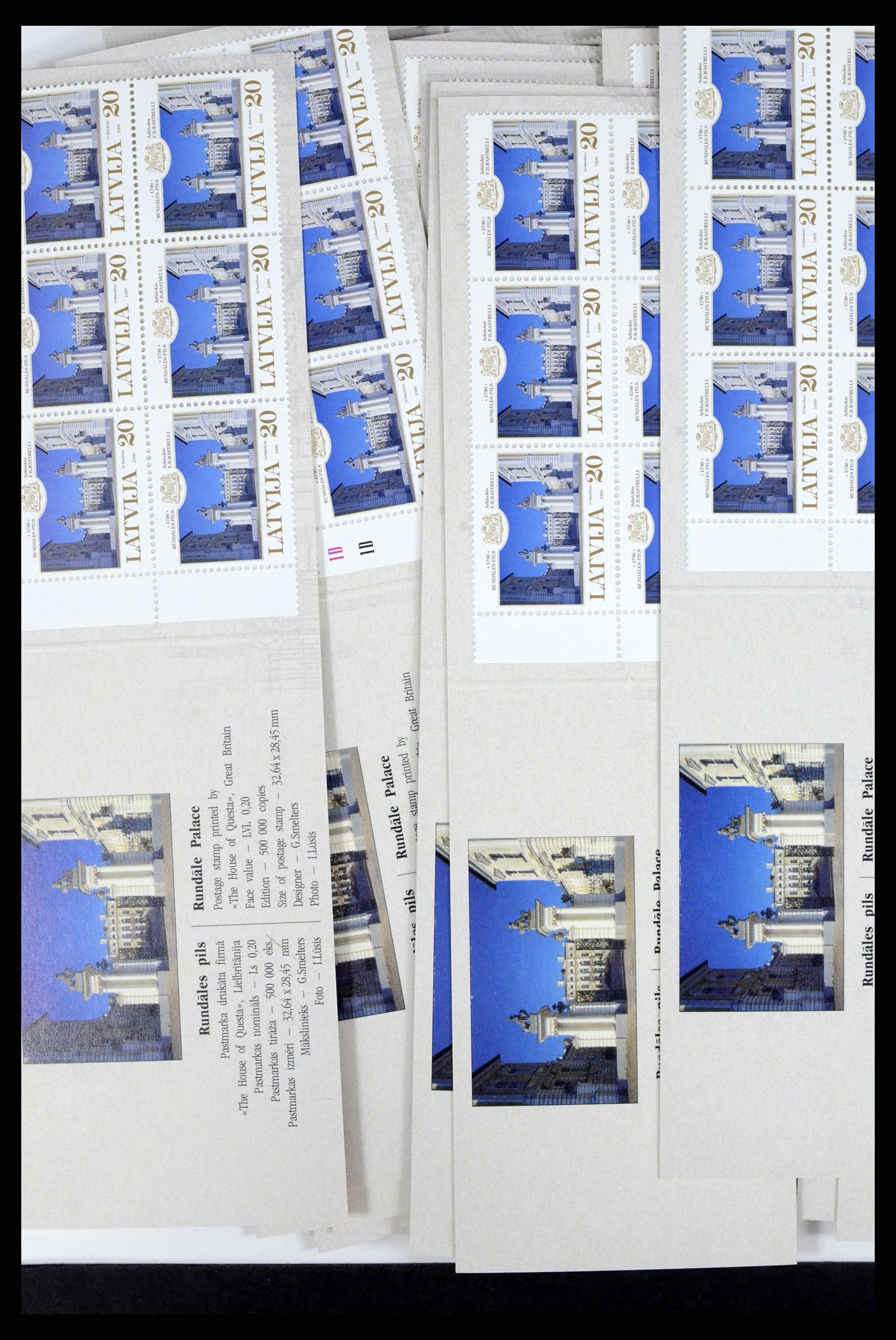 37351 306 - Postzegelverzameling 37351 Europese landen postfris 1990-2000.