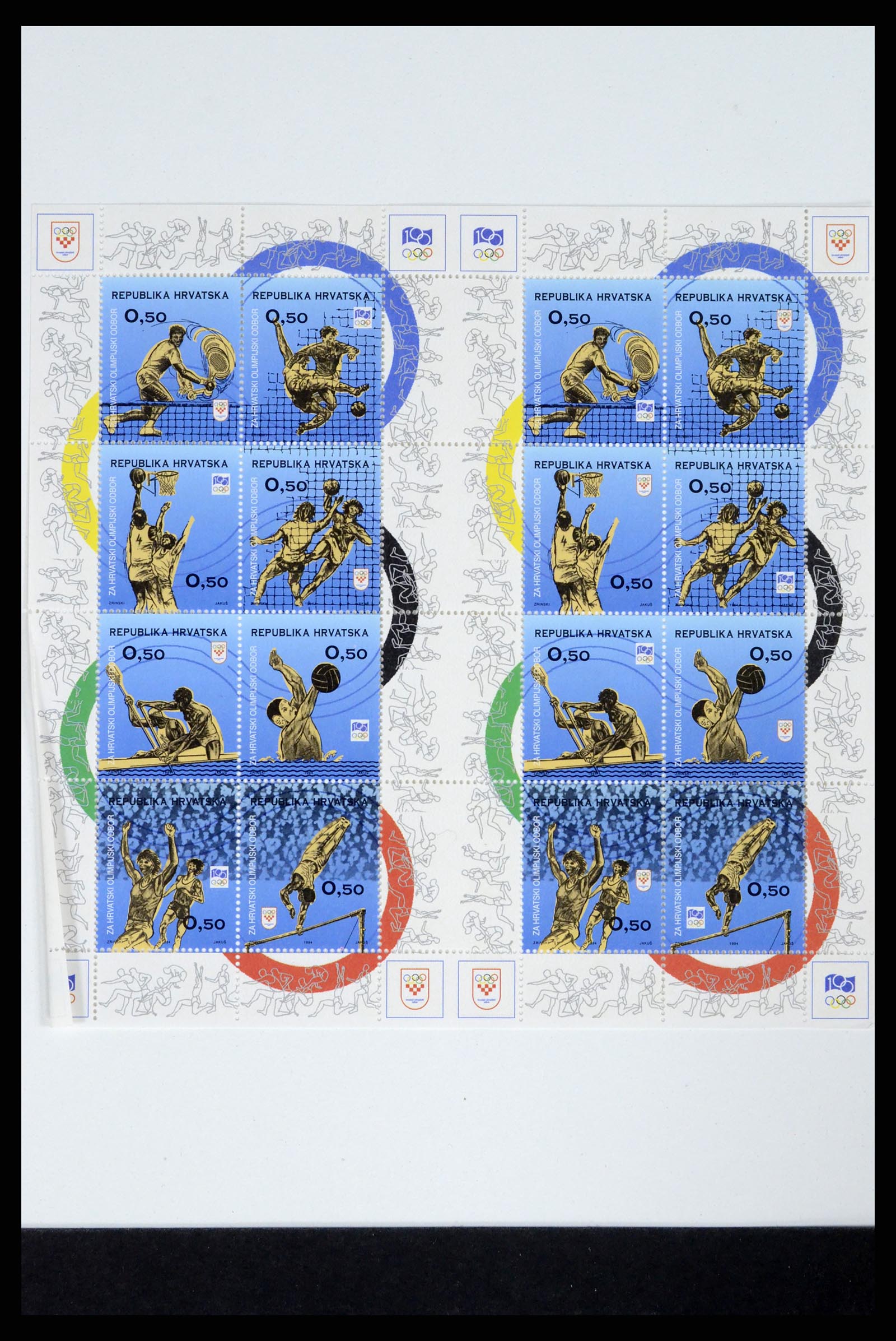 37351 397 - Postzegelverzameling 37351 Europese landen postfris 1990-2000.