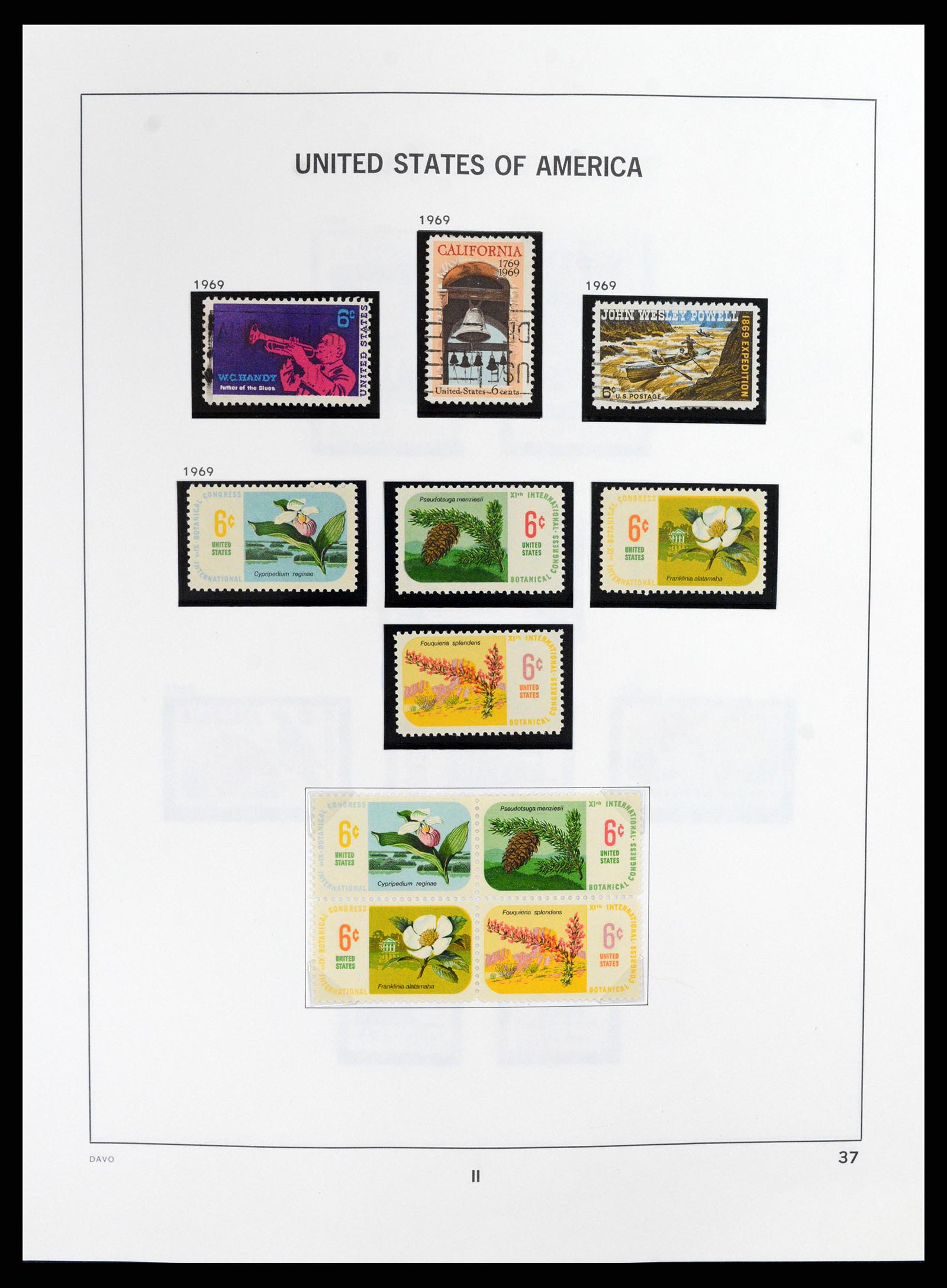 37357 041 - Postzegelverzameling 37357 USA 1945-2009.