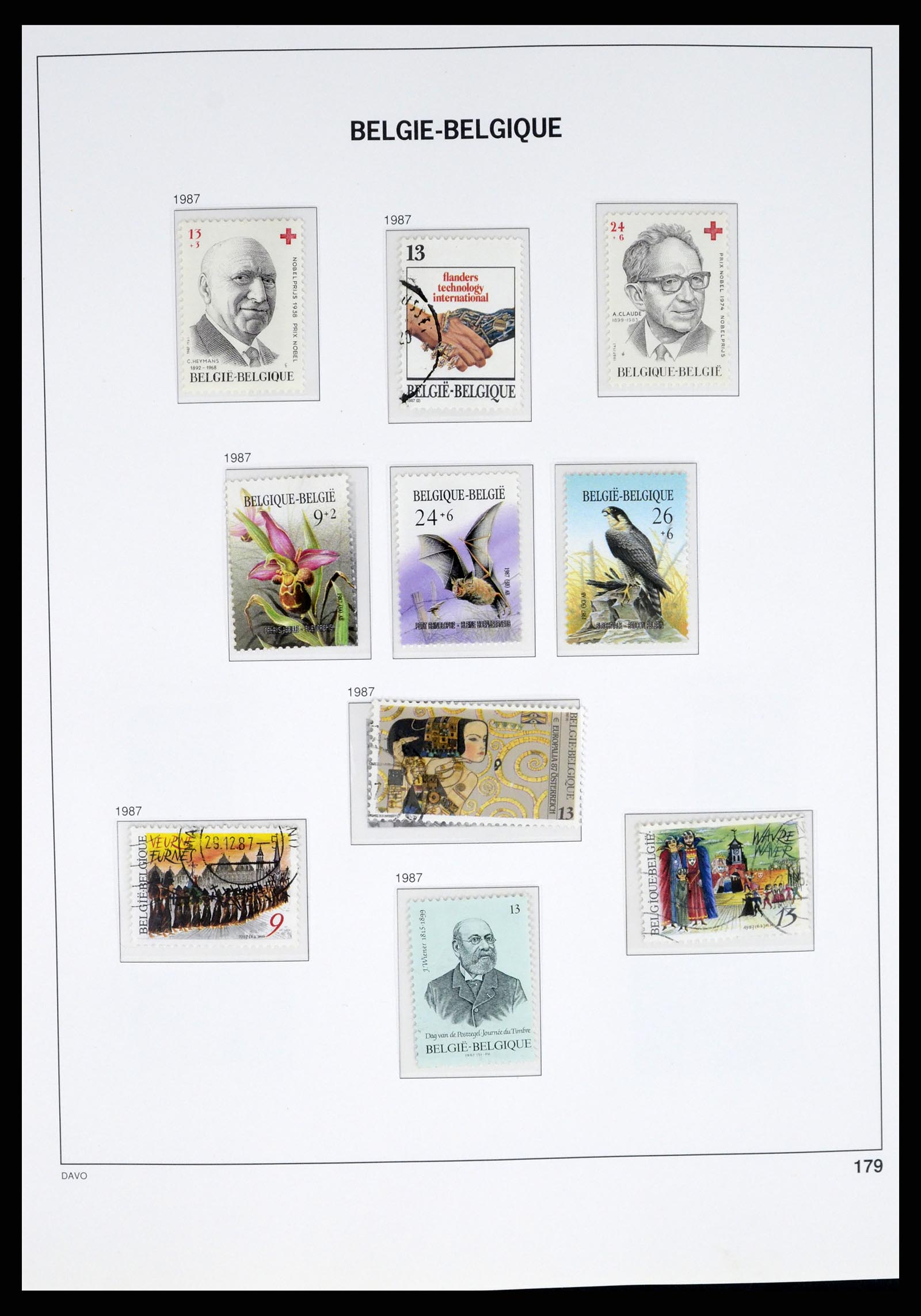 37367 182 - Postzegelverzameling 37367 België 1849-2003.