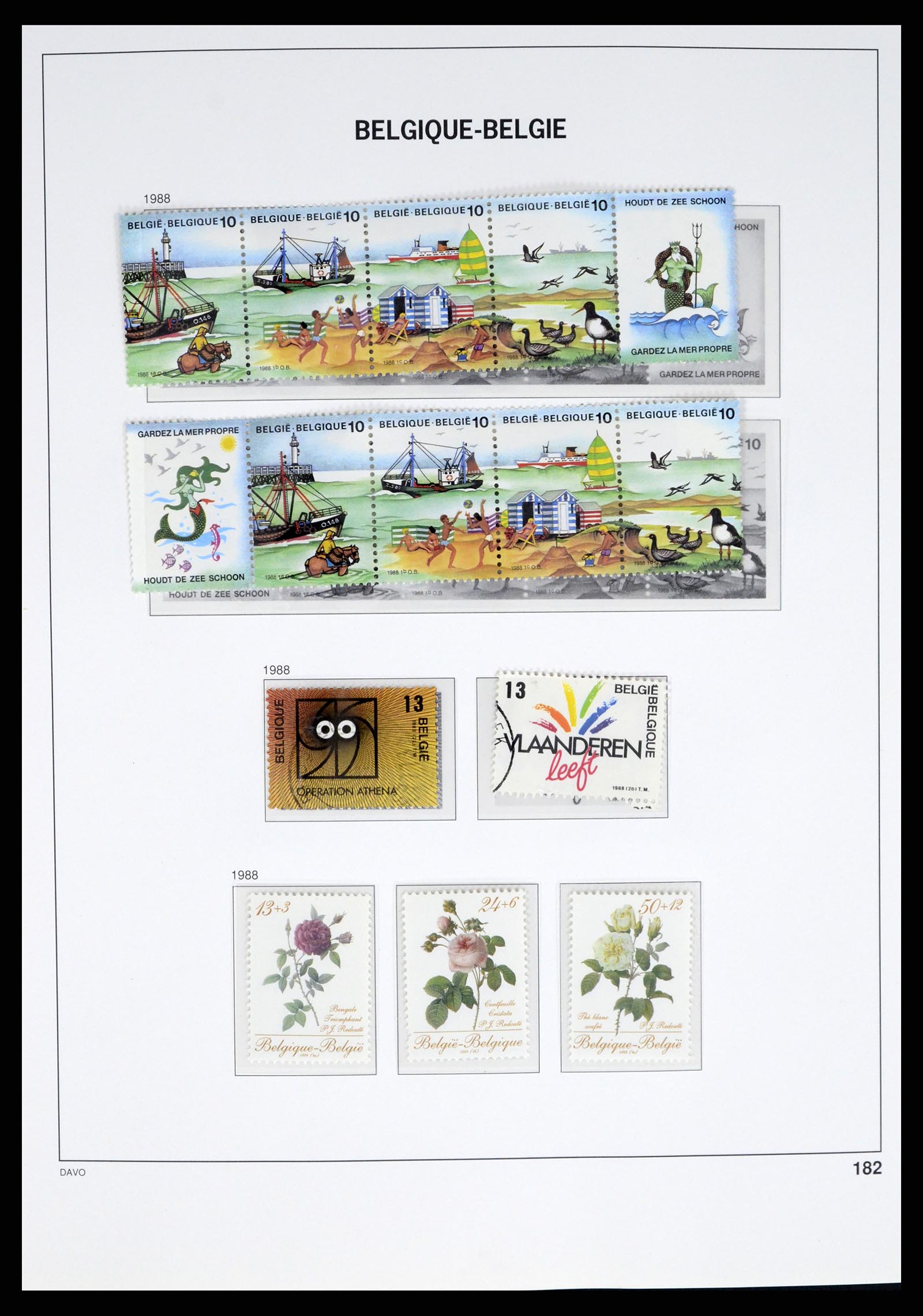 37367 185 - Postzegelverzameling 37367 België 1849-2003.