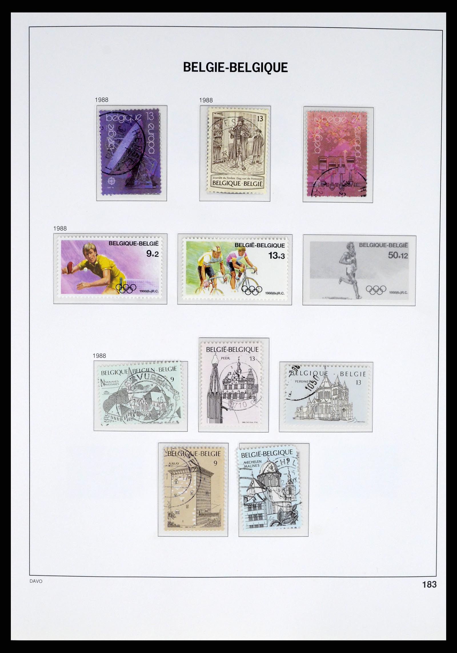 37367 186 - Postzegelverzameling 37367 België 1849-2003.