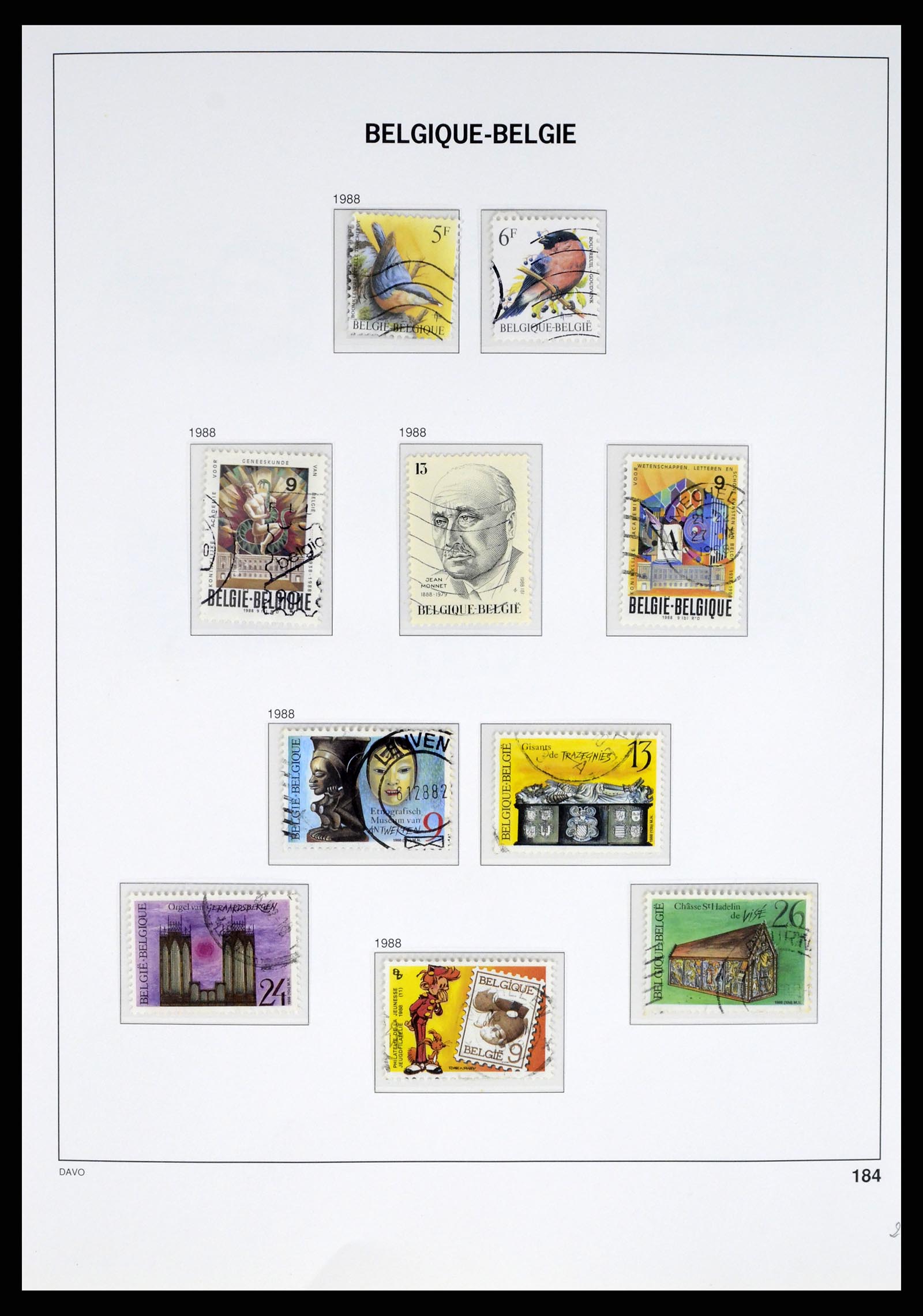 37367 187 - Postzegelverzameling 37367 België 1849-2003.