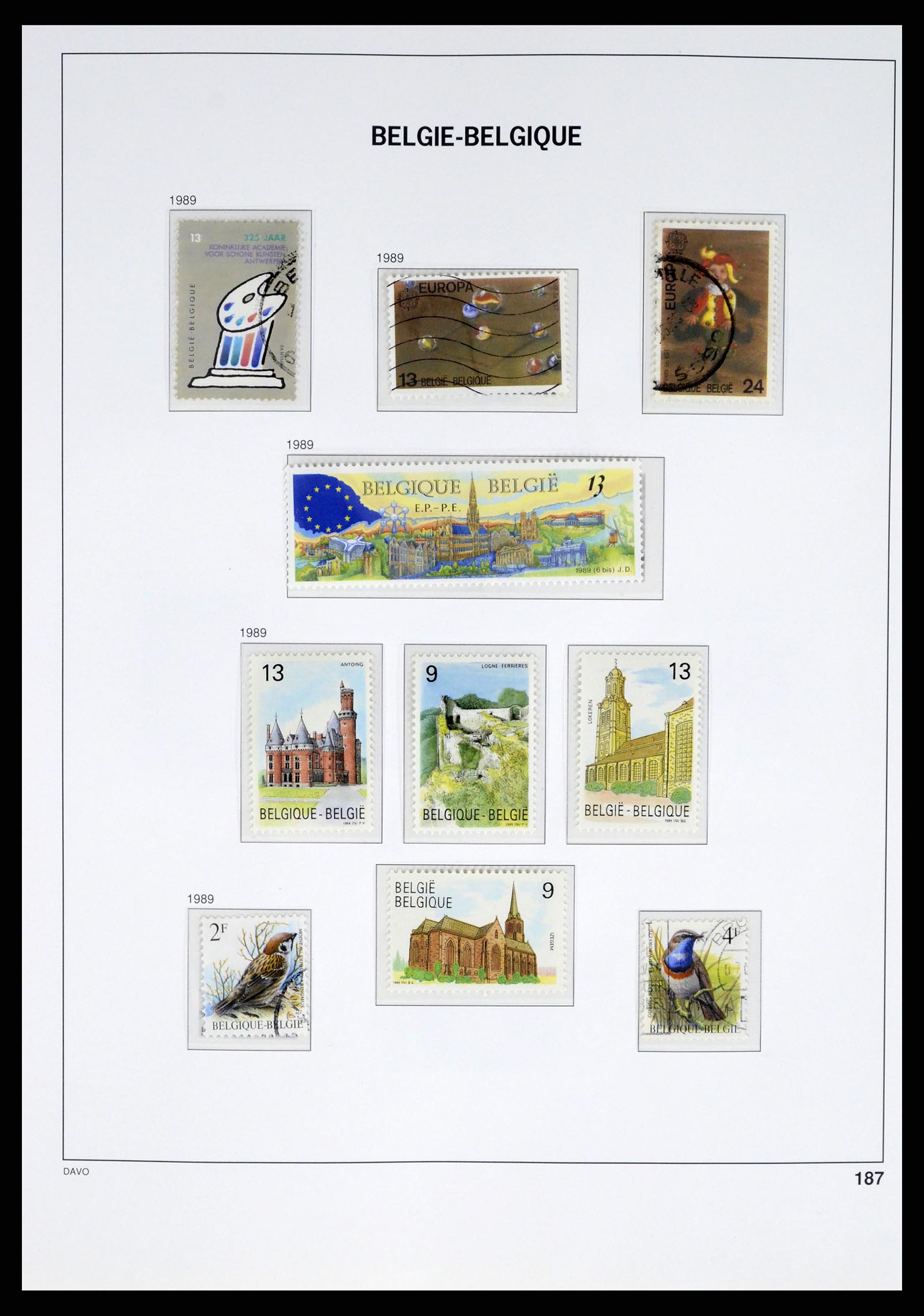37367 190 - Postzegelverzameling 37367 België 1849-2003.
