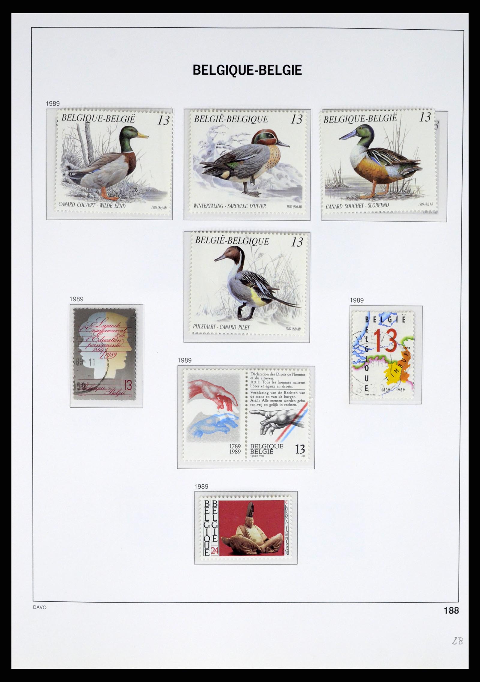 37367 191 - Postzegelverzameling 37367 België 1849-2003.