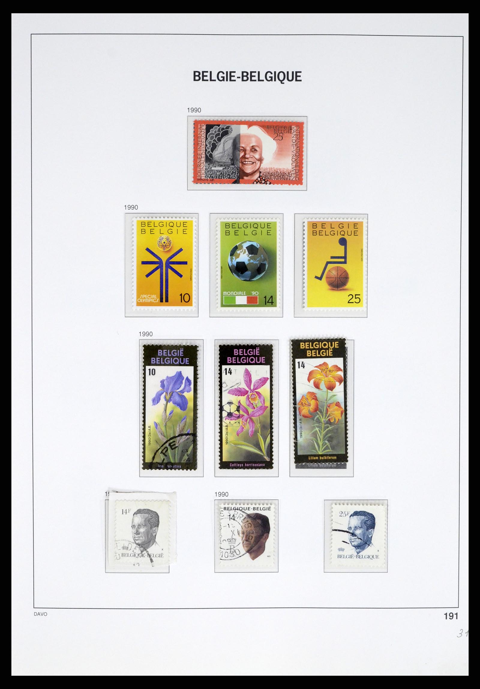 37367 194 - Postzegelverzameling 37367 België 1849-2003.